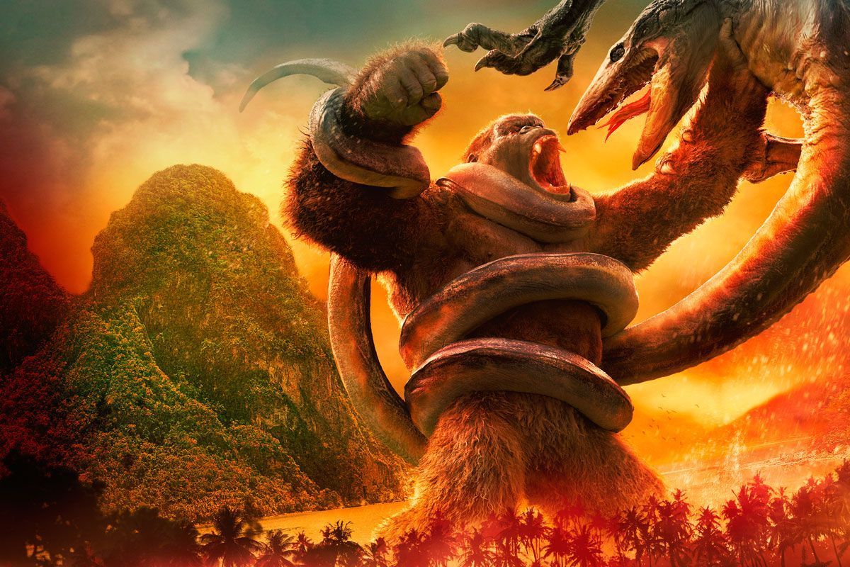 Kong Skull Island Mighty Kong Wallpapers