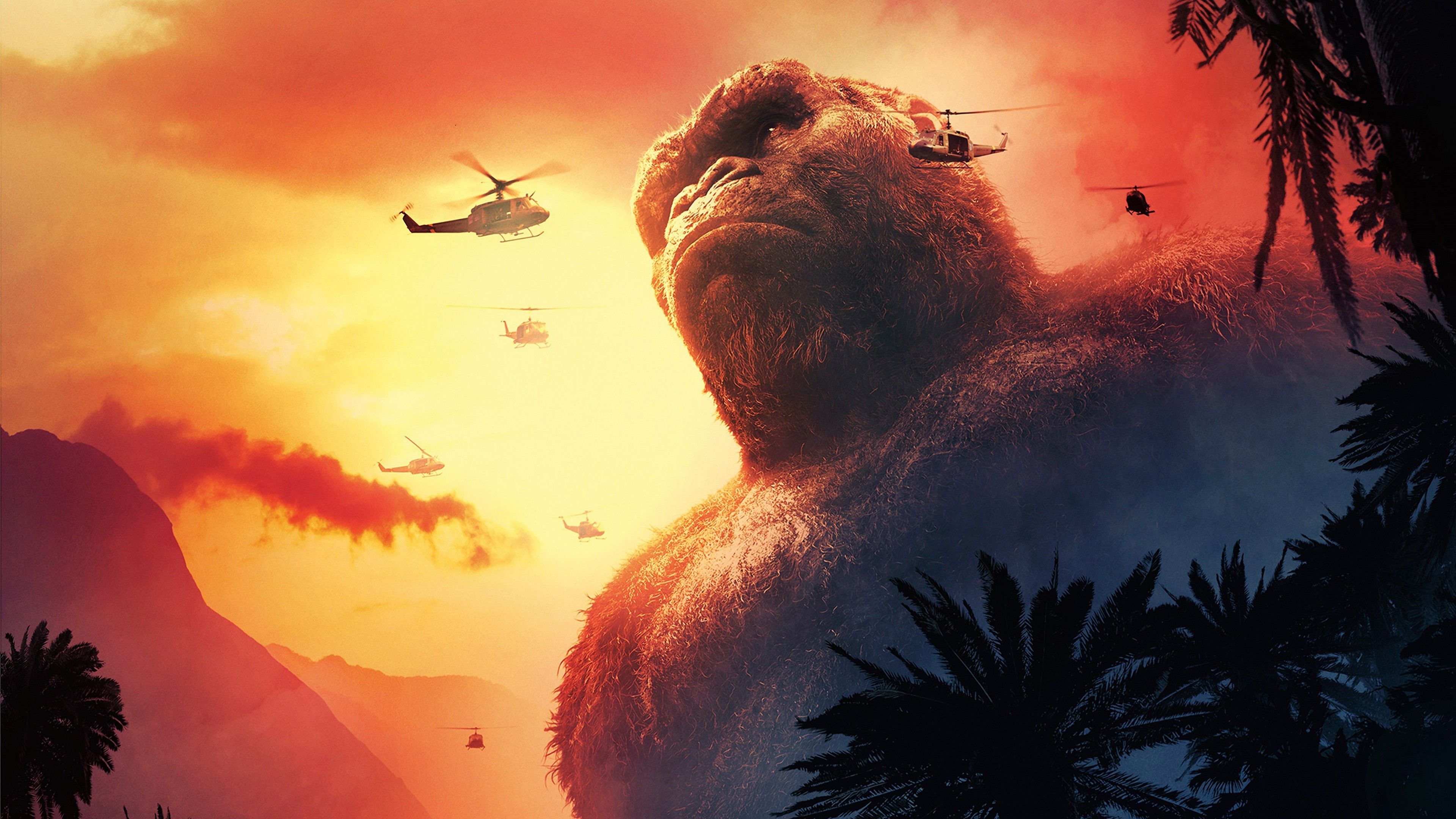 Kong Skull Island Mighty Kong Wallpapers