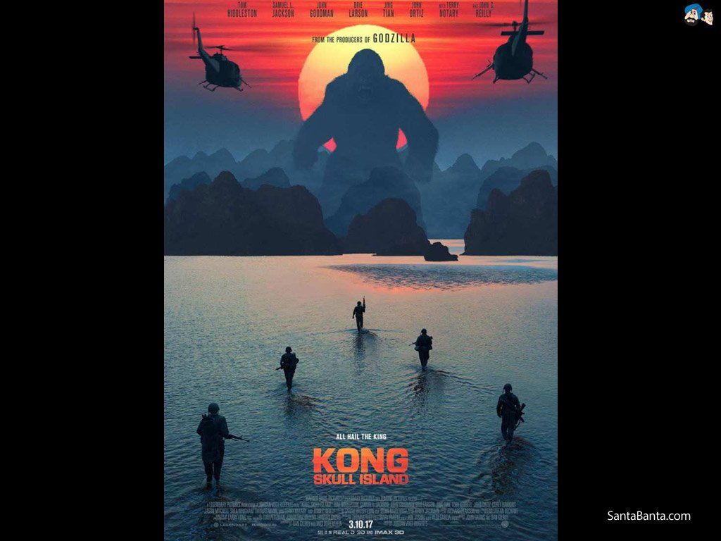 Kong Skull Island Movie Poster Wallpapers