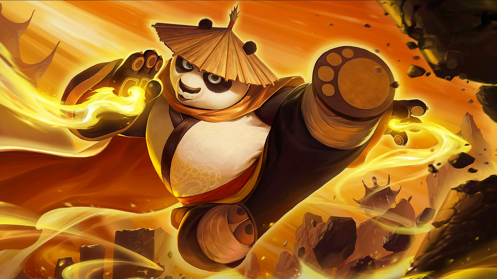 Kung Fu Panda 4K Wallpapers