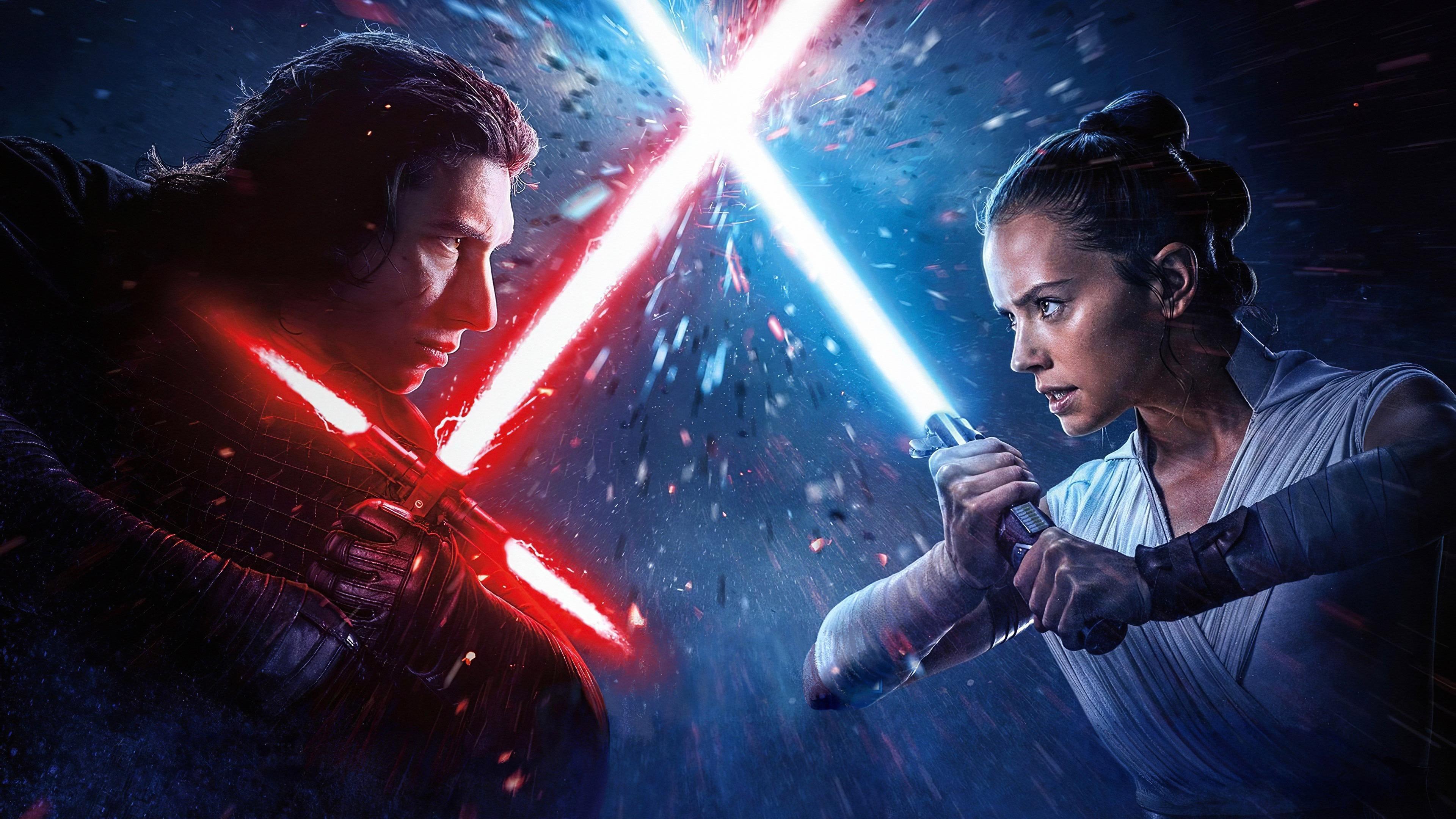 Kylo Ren Vs Rey Star Wars Wallpapers