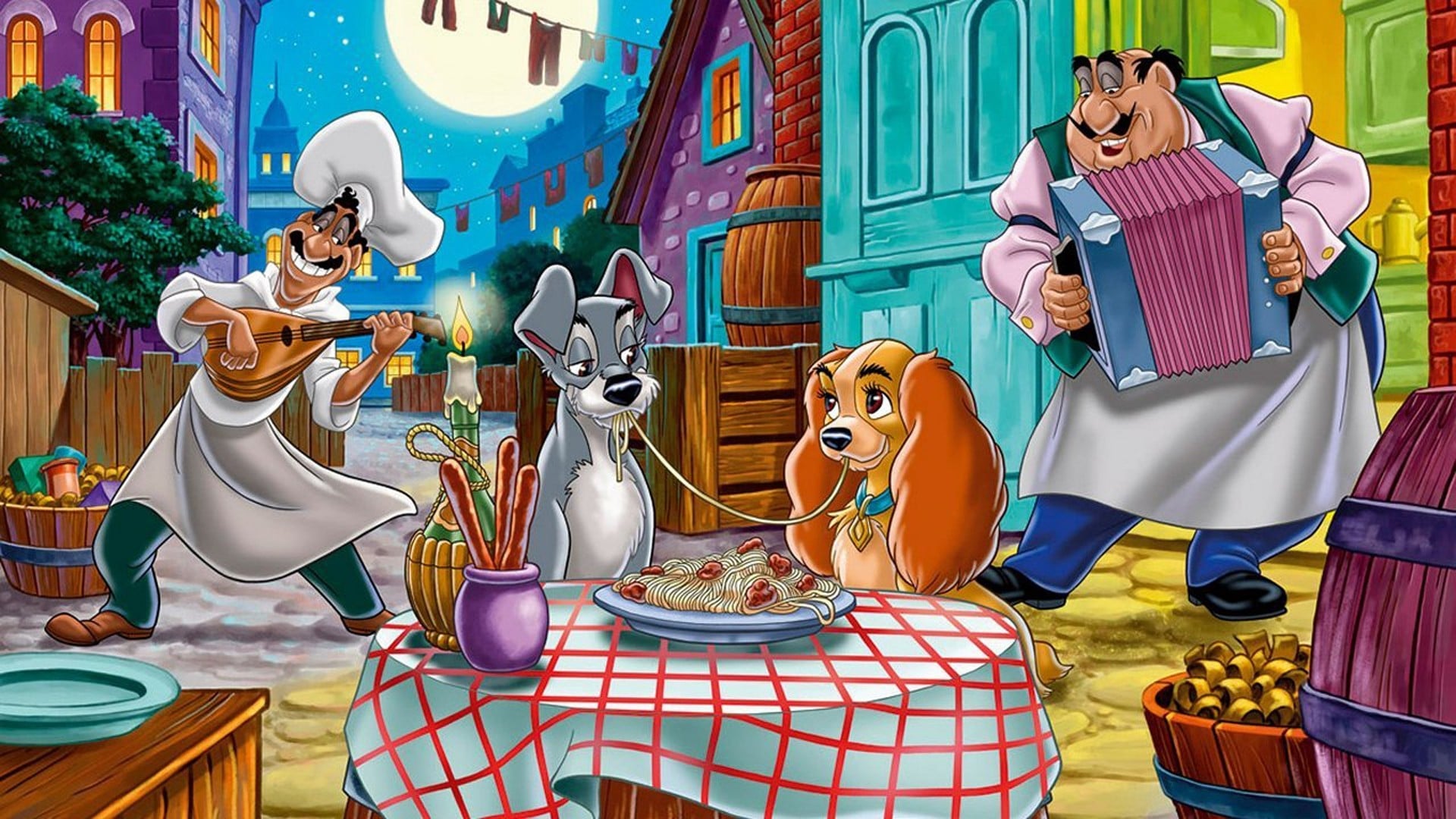 Lady And The Tramp (1955) Wallpapers