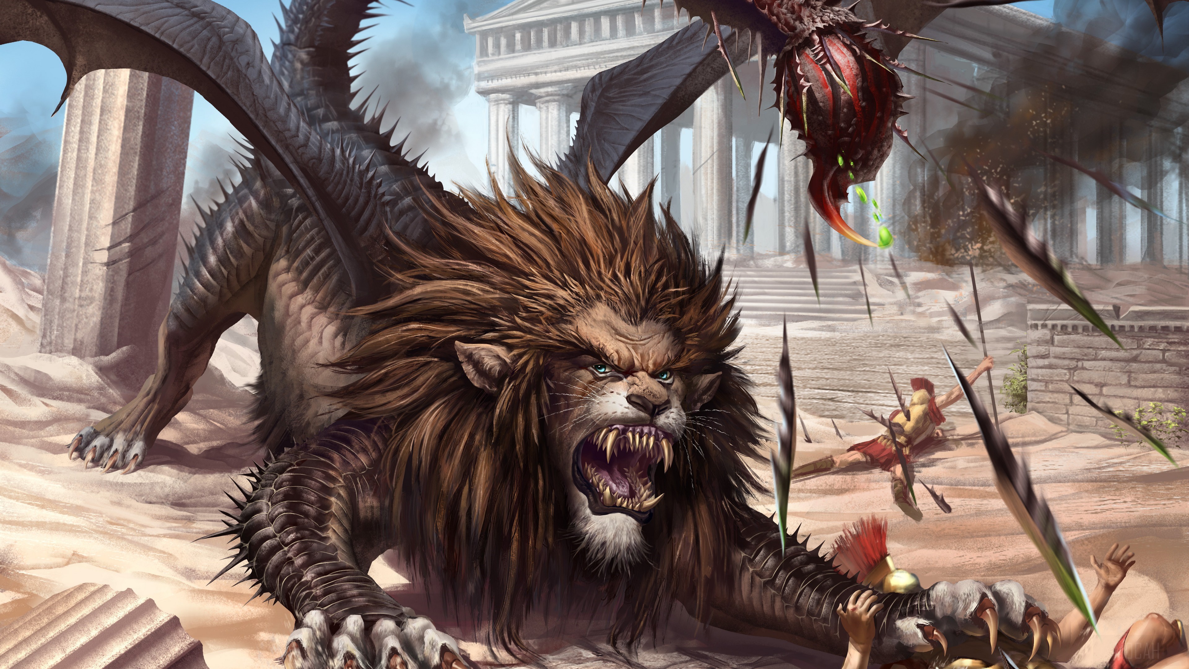 Manticore Onward Wallpapers