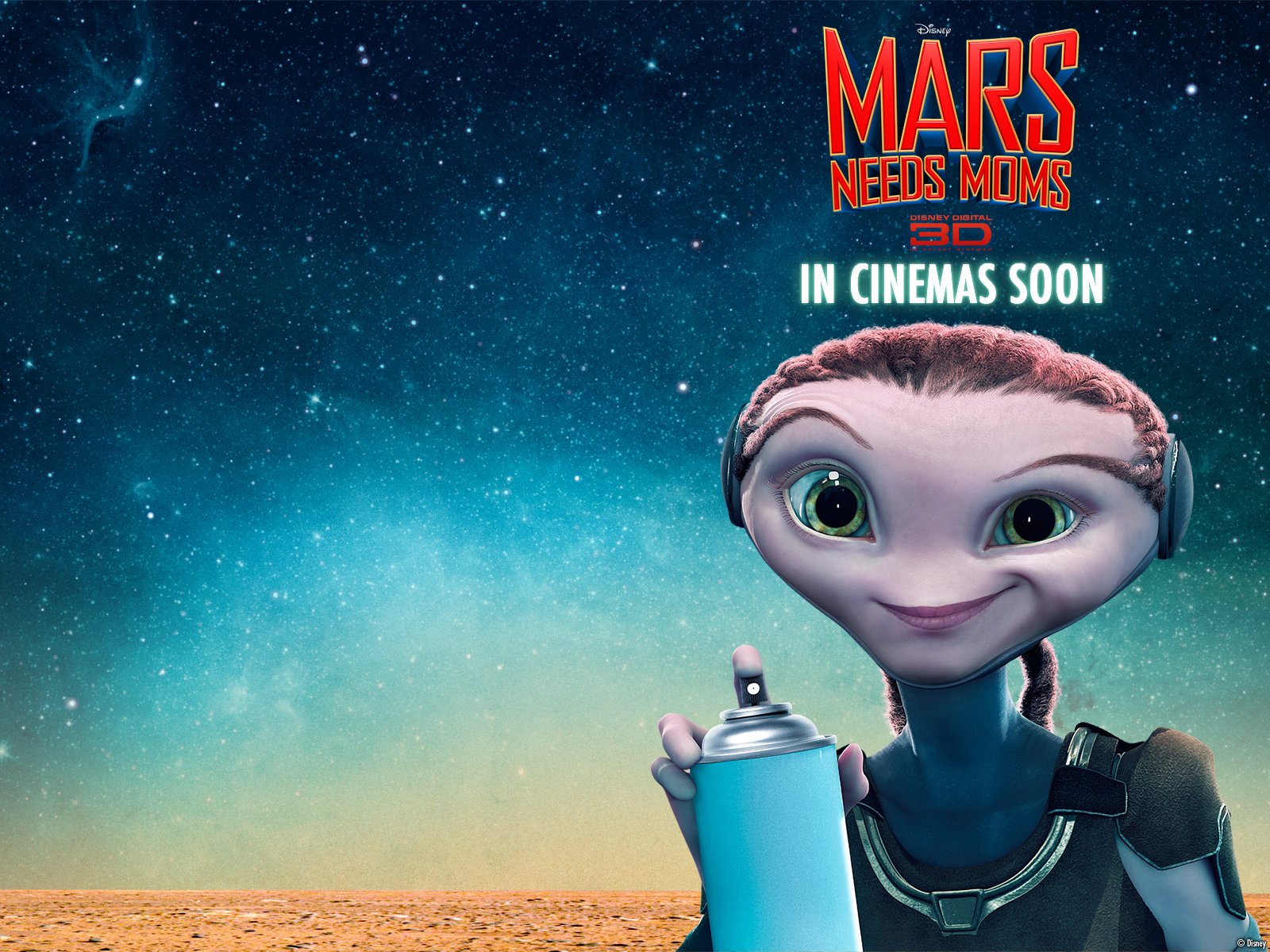 Mars Needs Moms Wallpapers