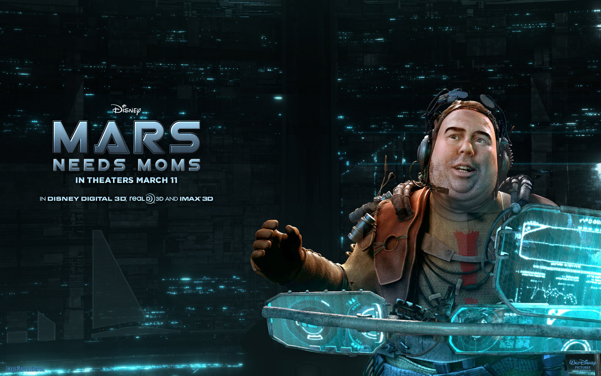 Mars Needs Moms Wallpapers