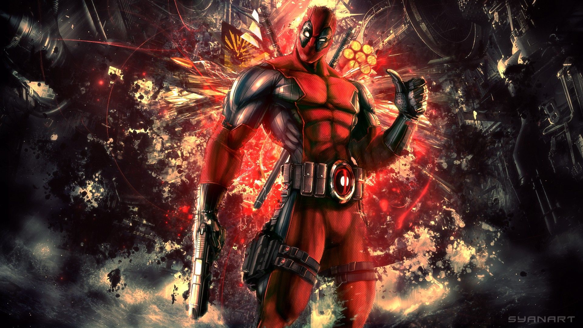 Marvel Deadpool Artwork Wallpapers