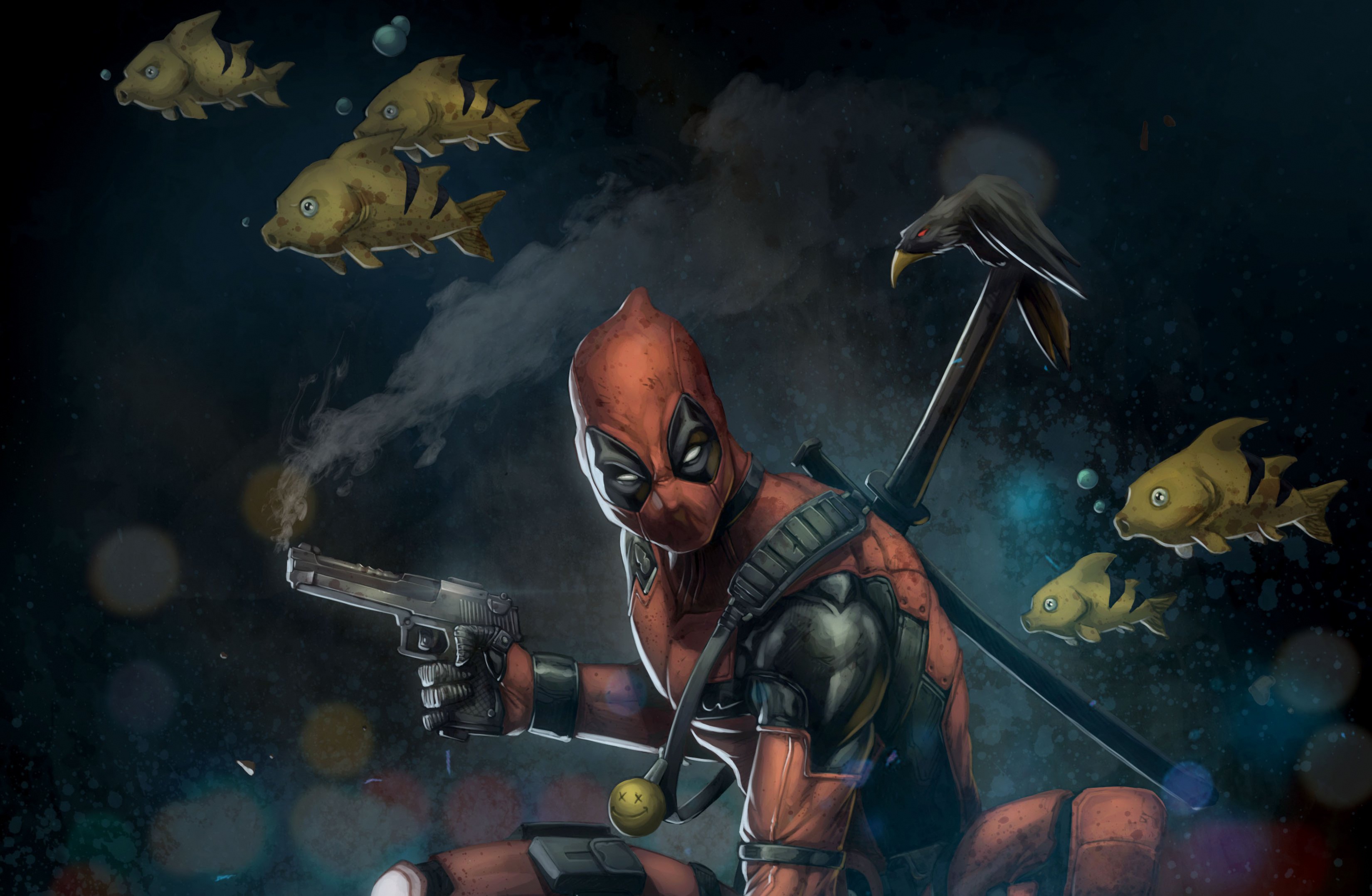 Marvel Deadpool Artwork Wallpapers