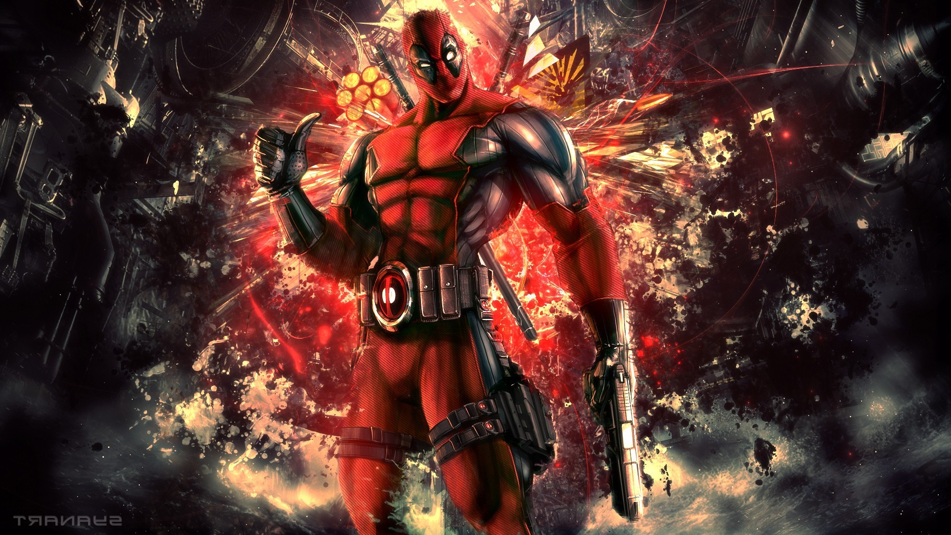 Marvel Deadpool Artwork Wallpapers