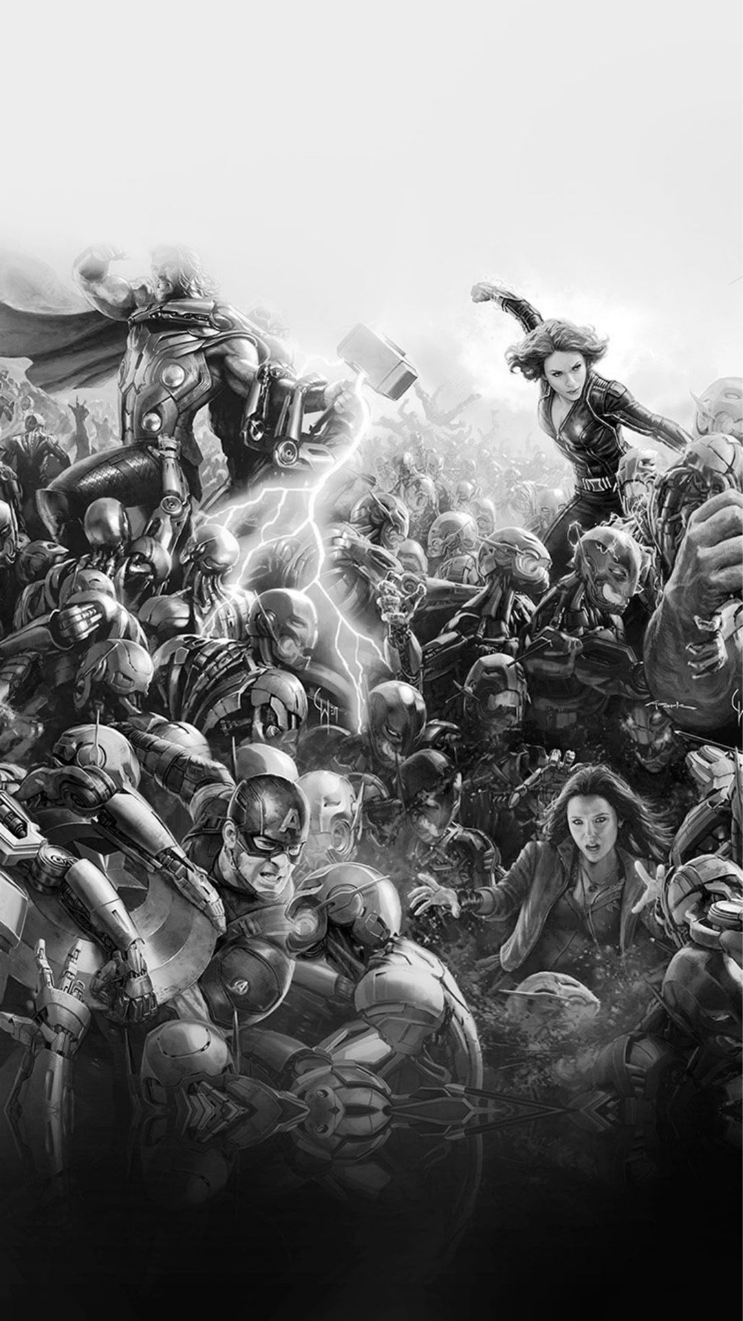 Marvel Guardians Of The Galaxy Black And White Wallpapers