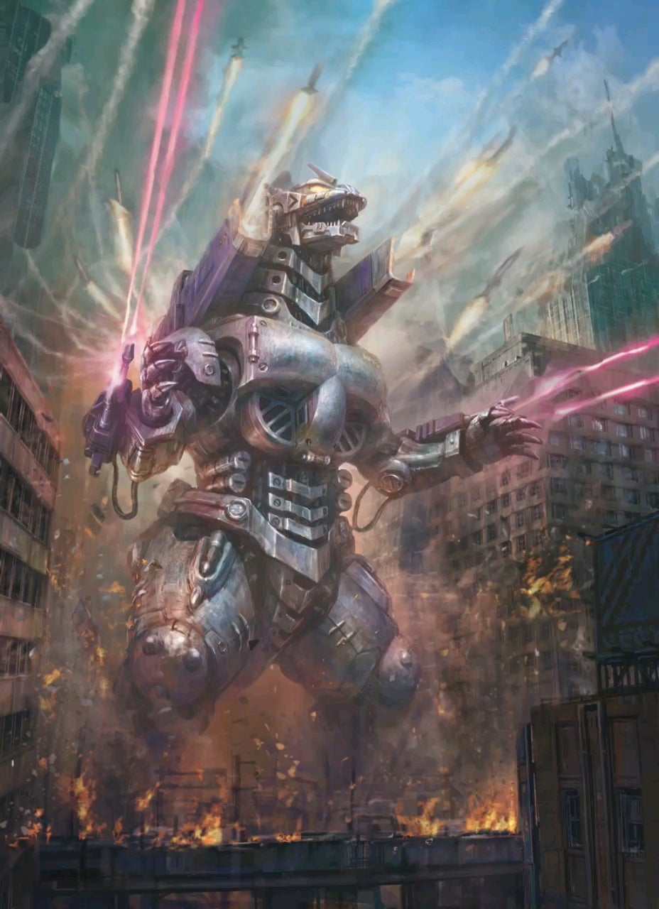 Mechagodzilla Concept Art Wallpapers