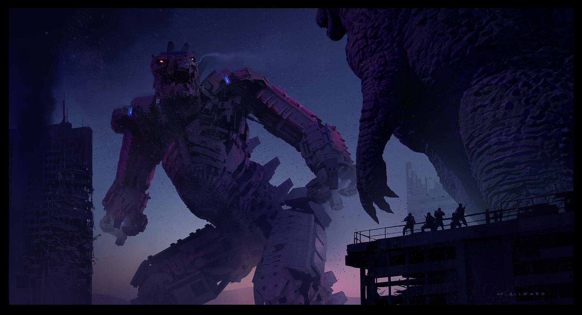 Mechagodzilla Concept Art Wallpapers