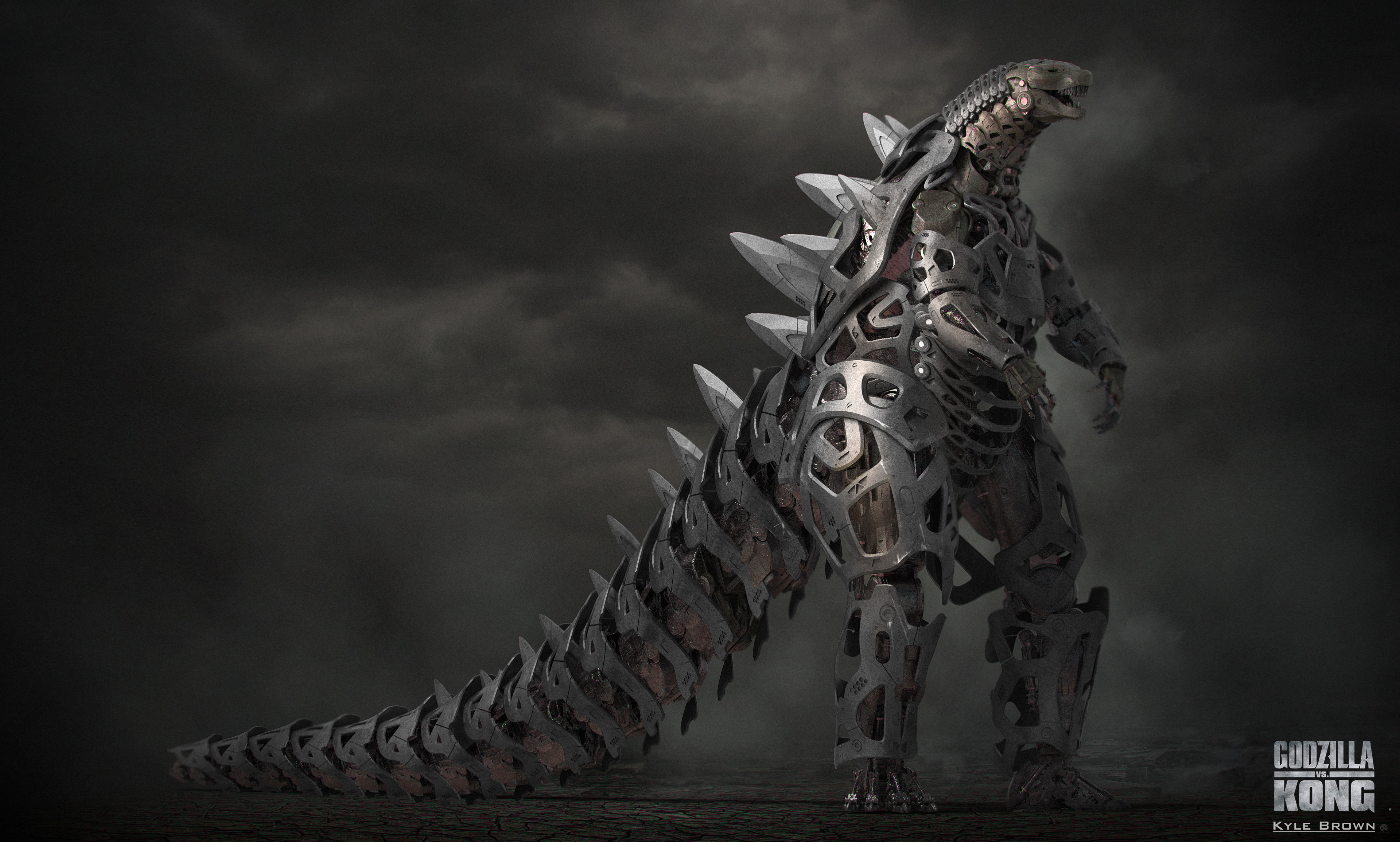 Mechagodzilla Concept Art Wallpapers