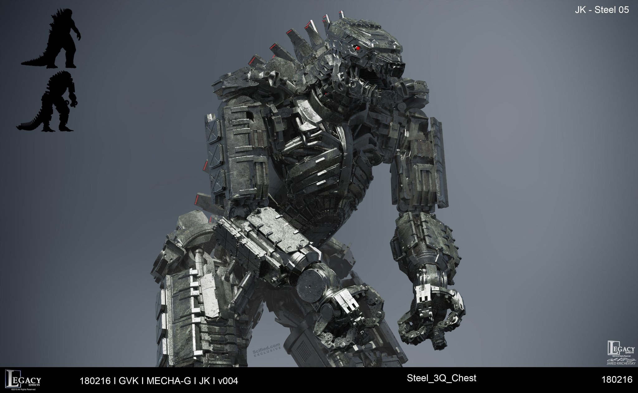 Mechagodzilla Concept Art Wallpapers