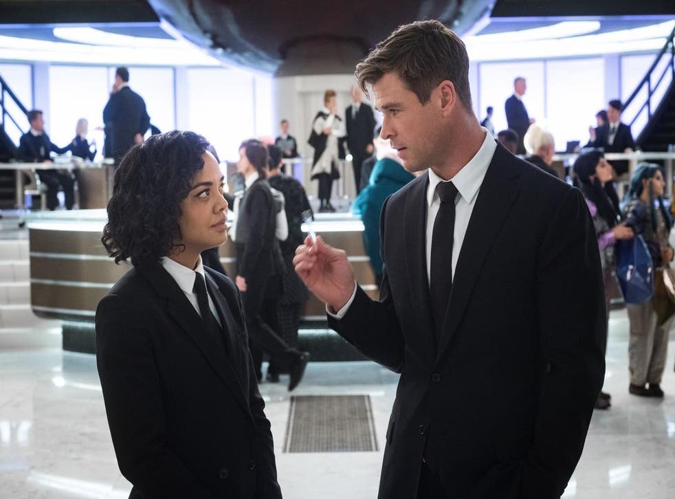 Men In Black 4 Chris Hemsworth And Tessa Thompson Wallpapers