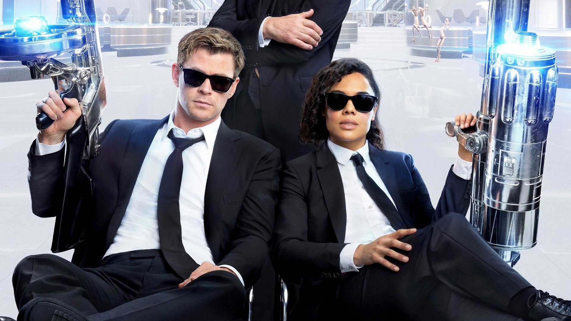 Men In Black 4 Chris Hemsworth And Tessa Thompson Wallpapers