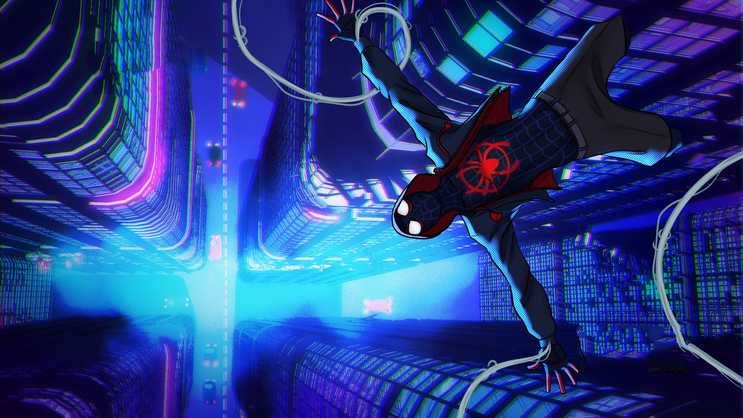 Miles Morales In Spider Man Into The Spider Verse Wallpapers