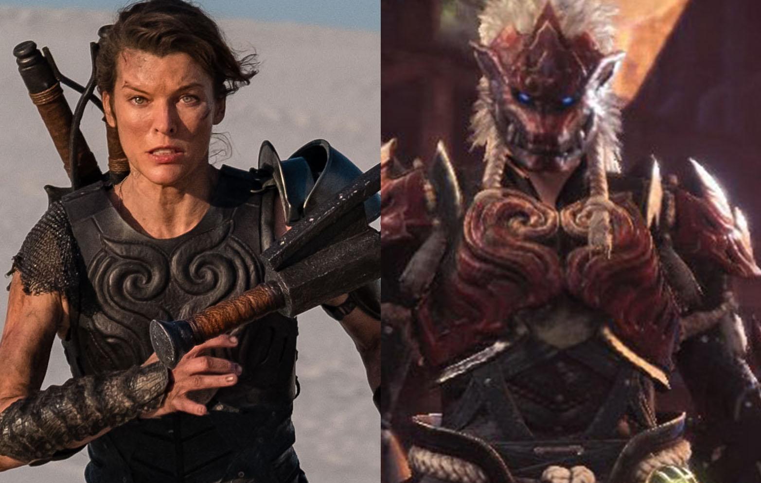 Milla Jovovich And Tony Jaa In Monster Hunter Wallpapers