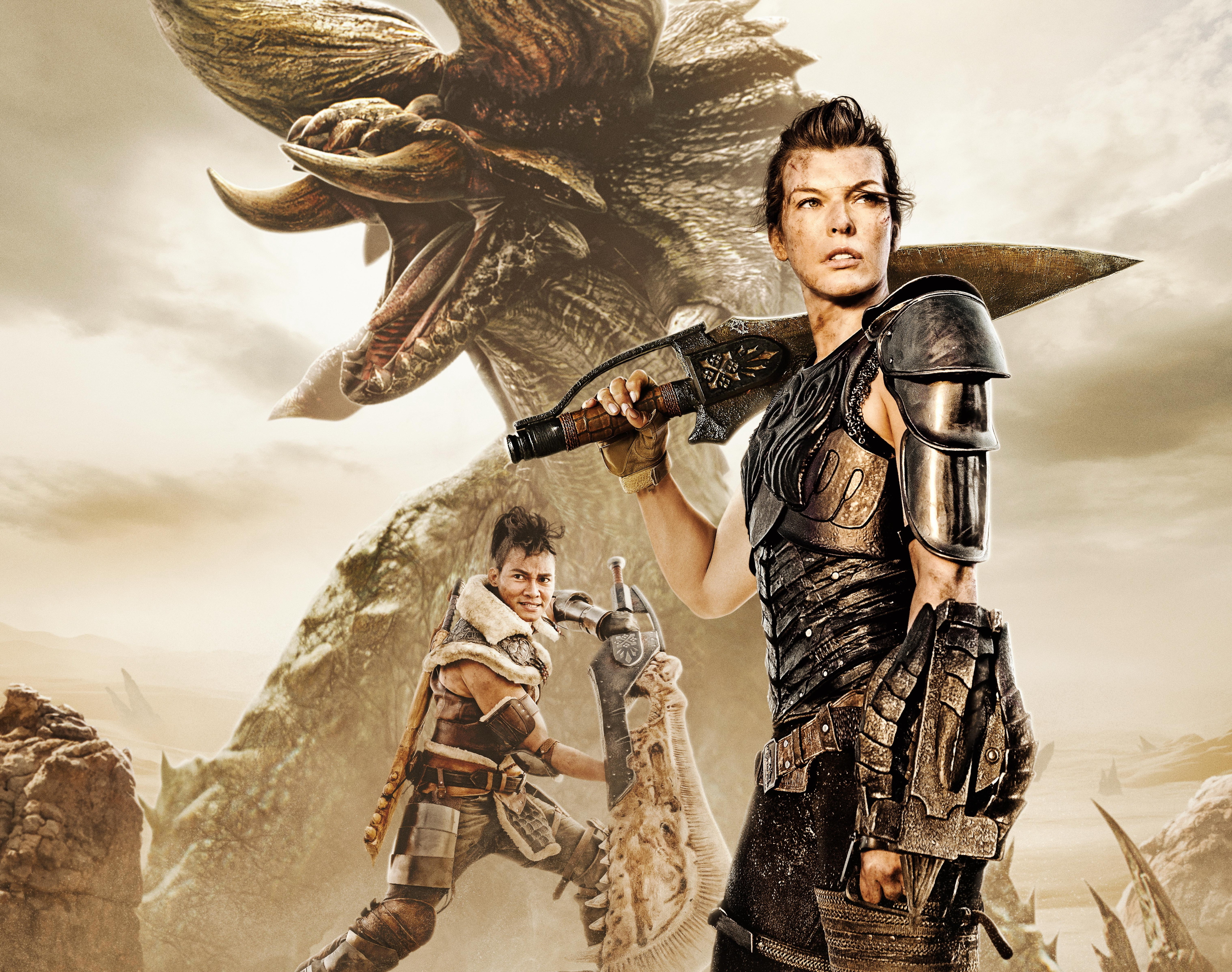 Milla Jovovich In Monster Hunter Wallpapers