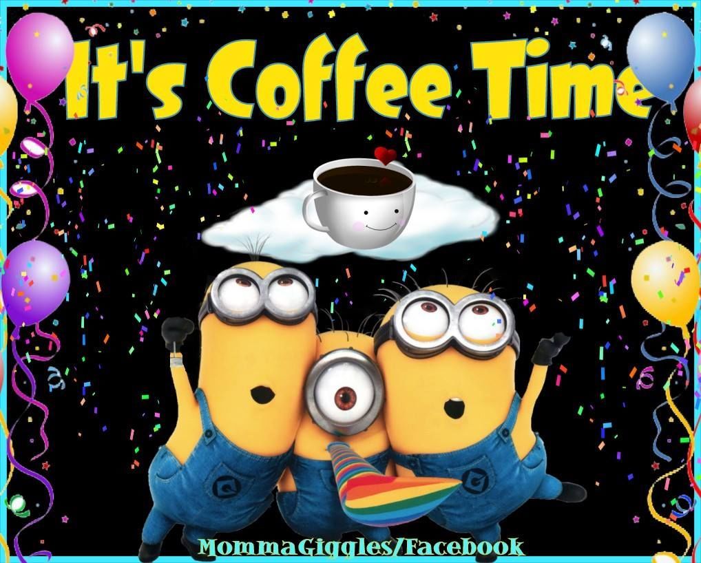 Minion Coffee Time Wallpapers