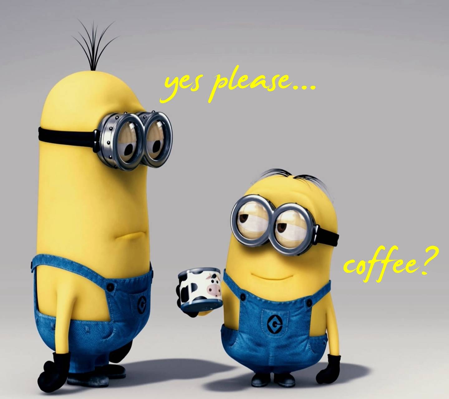 Minion Coffee Time Wallpapers