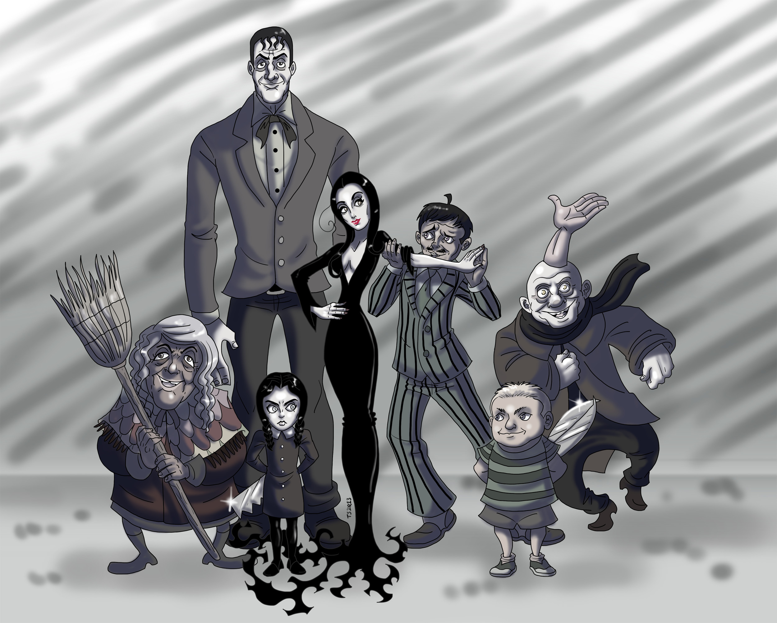 Morticia Addams The Addams Family Wallpapers