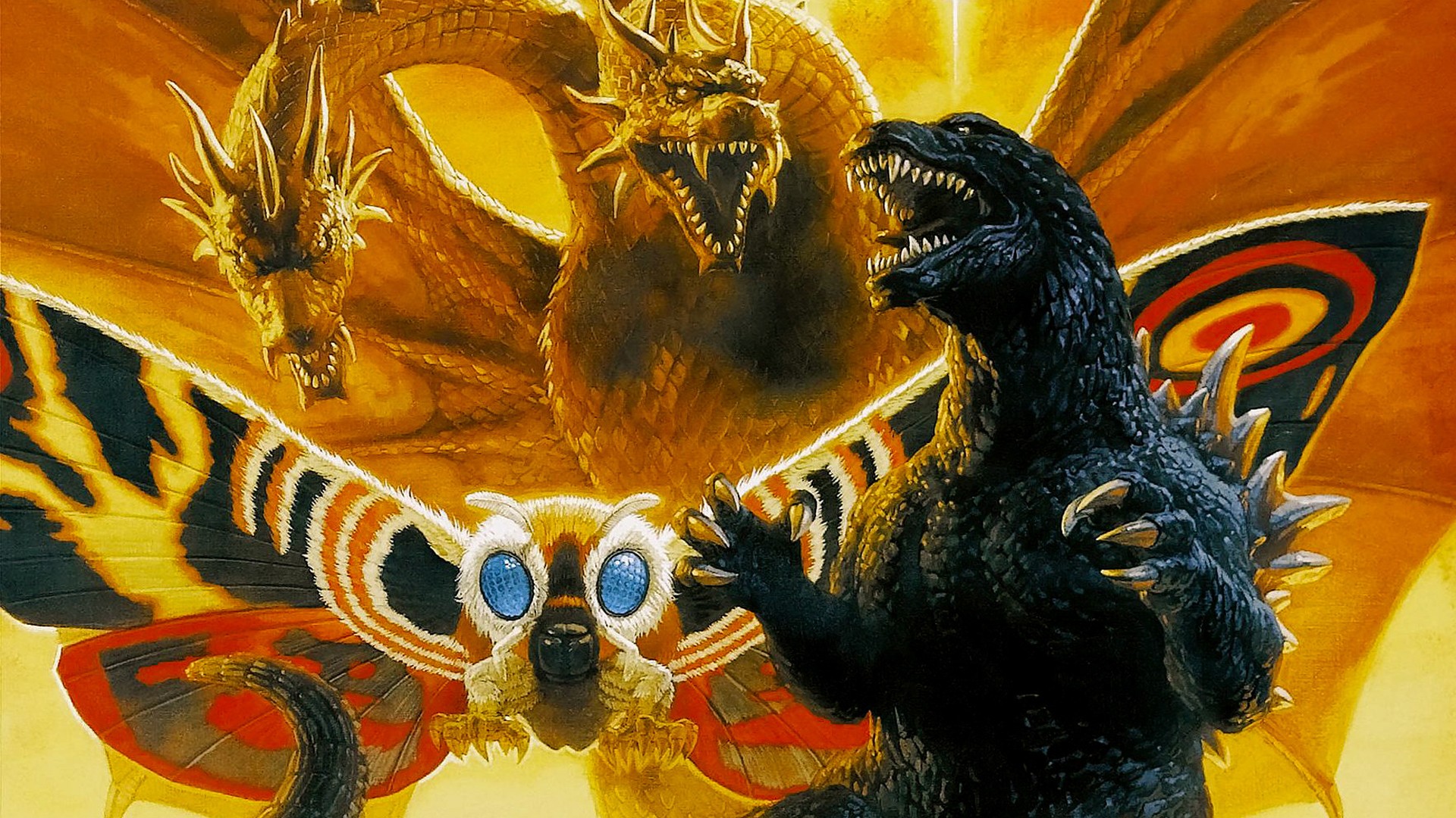 Mothra In Godzilla King Of The Monsters Wallpapers