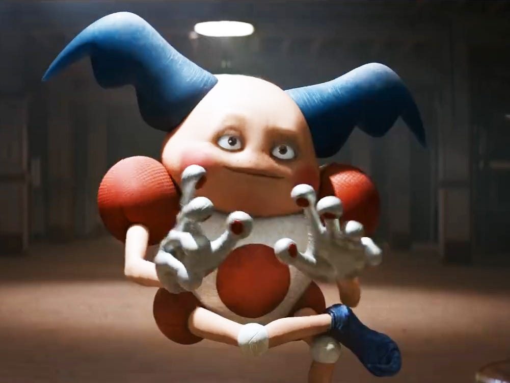 Mr. Mime In Pokemon Detective Pikachu Movie Wallpapers