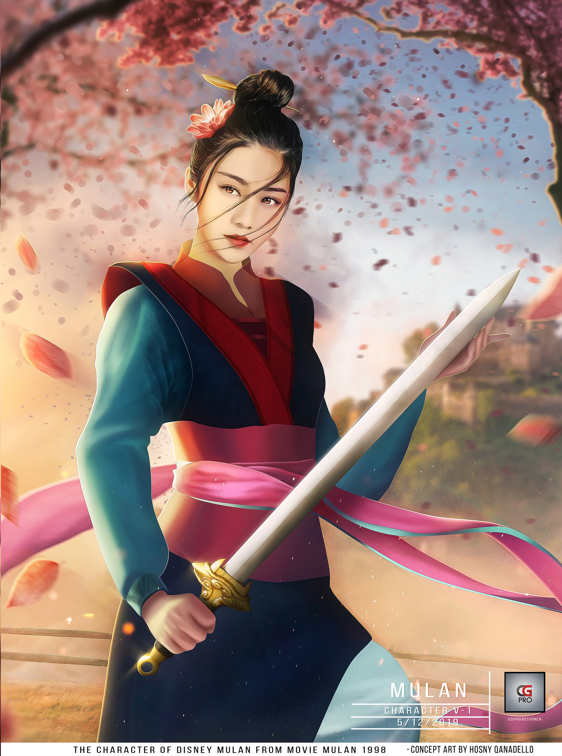 Mulan Movie Poster Wallpapers