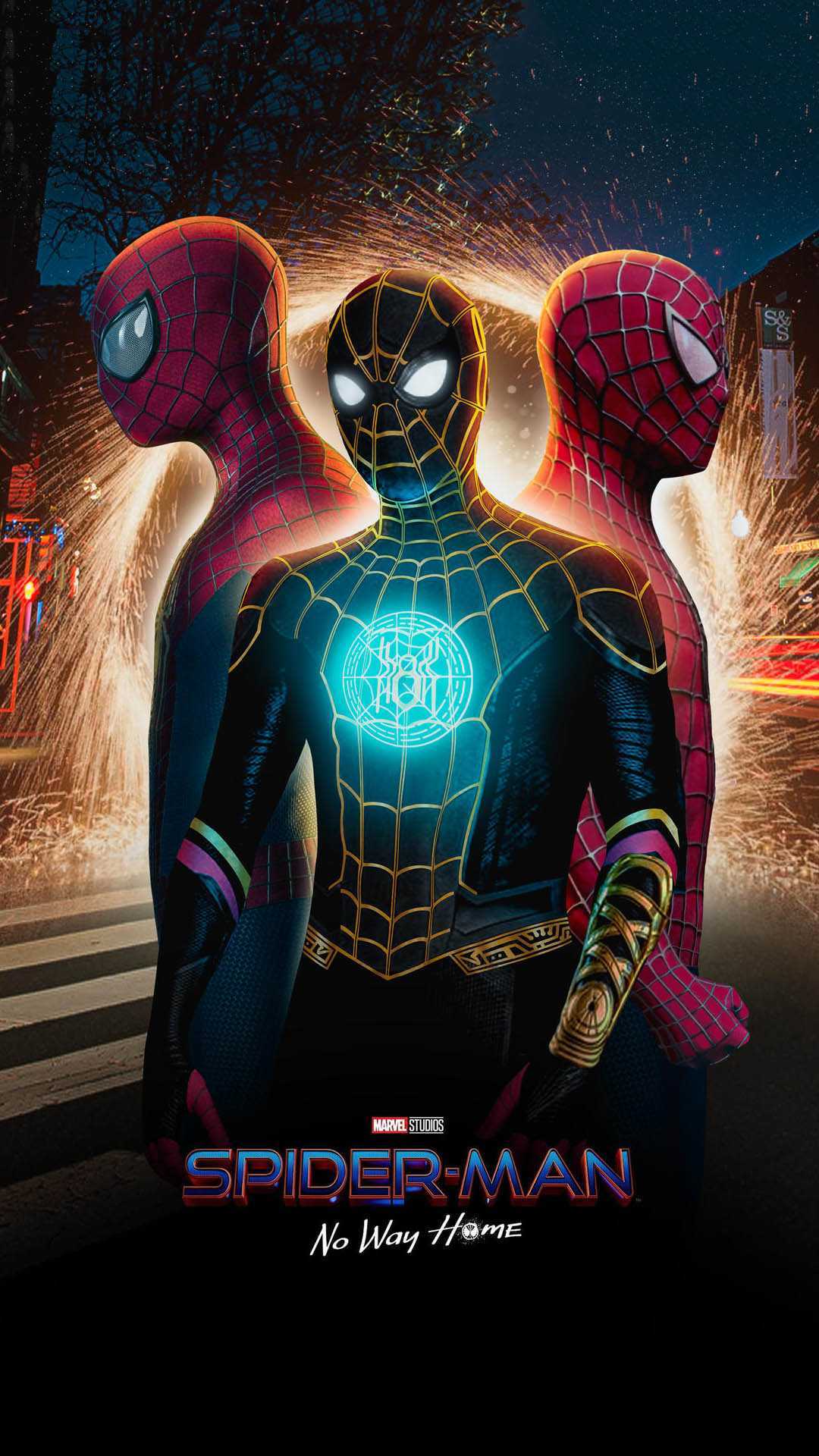 Multiple Spider-Man No Way Home Wallpapers