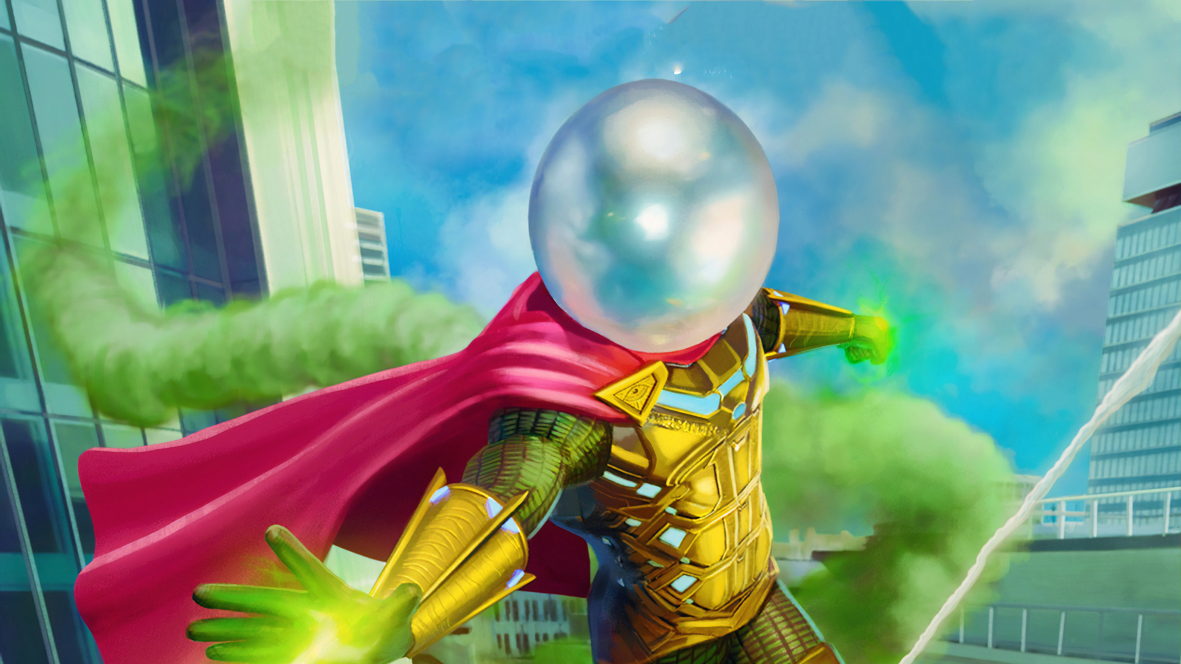 Mysterio In Spiderman Far From Home Wallpapers