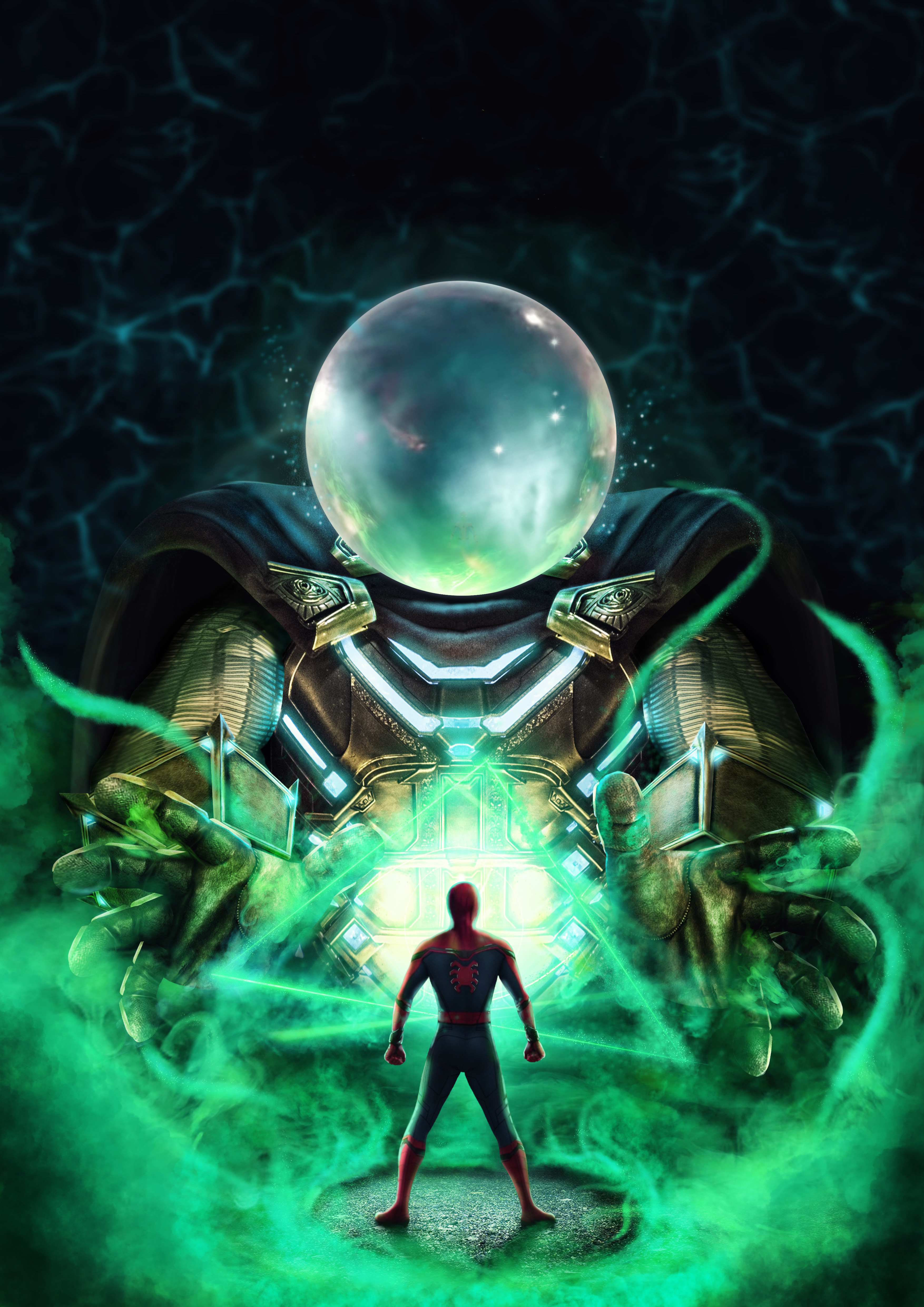 Mysterio In Spider-Man Far From Home Artwork Wallpapers