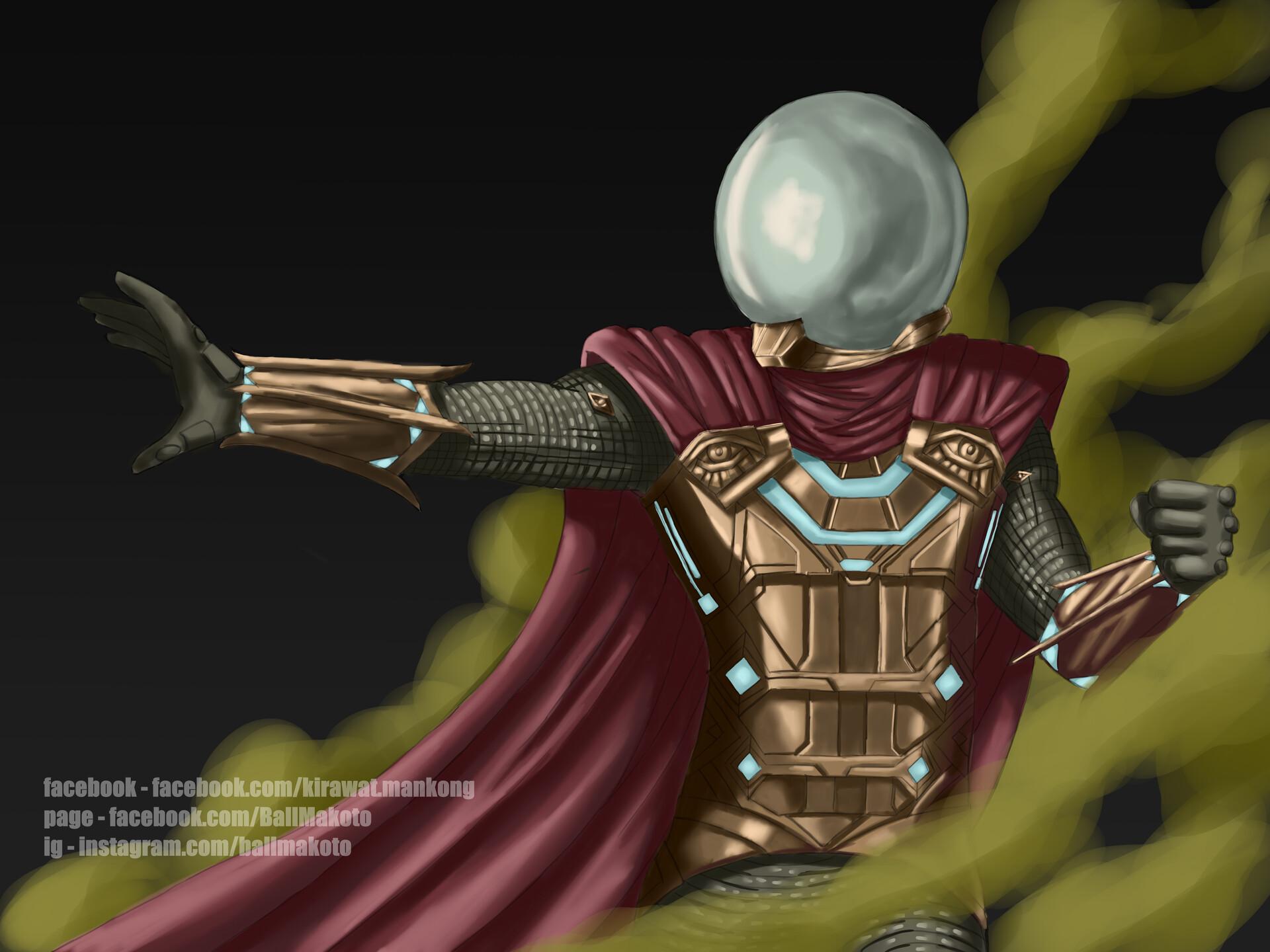 Mysterio In Spider-Man Far From Home Artwork Wallpapers