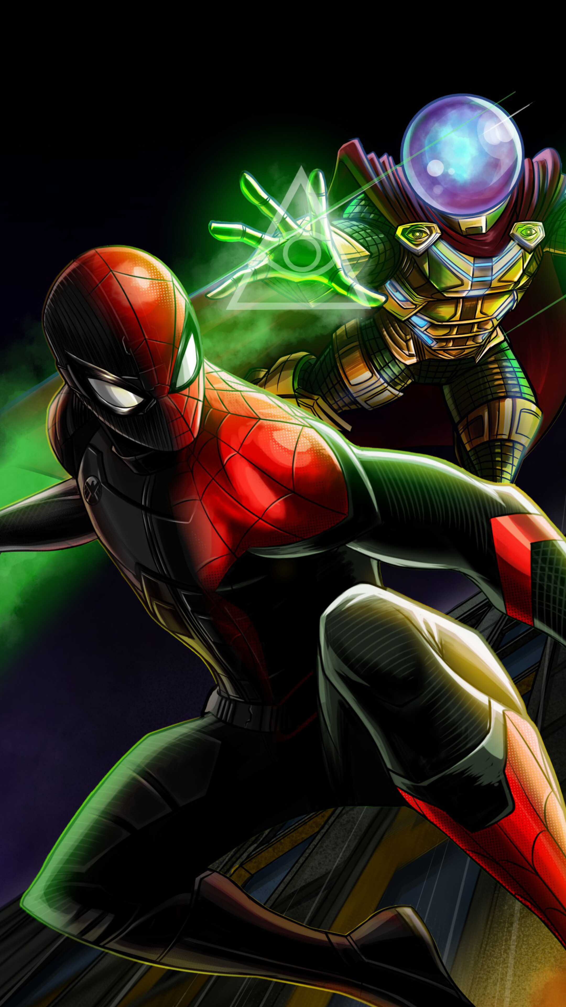 Mysterio In Spider-Man Far From Home Artwork Wallpapers