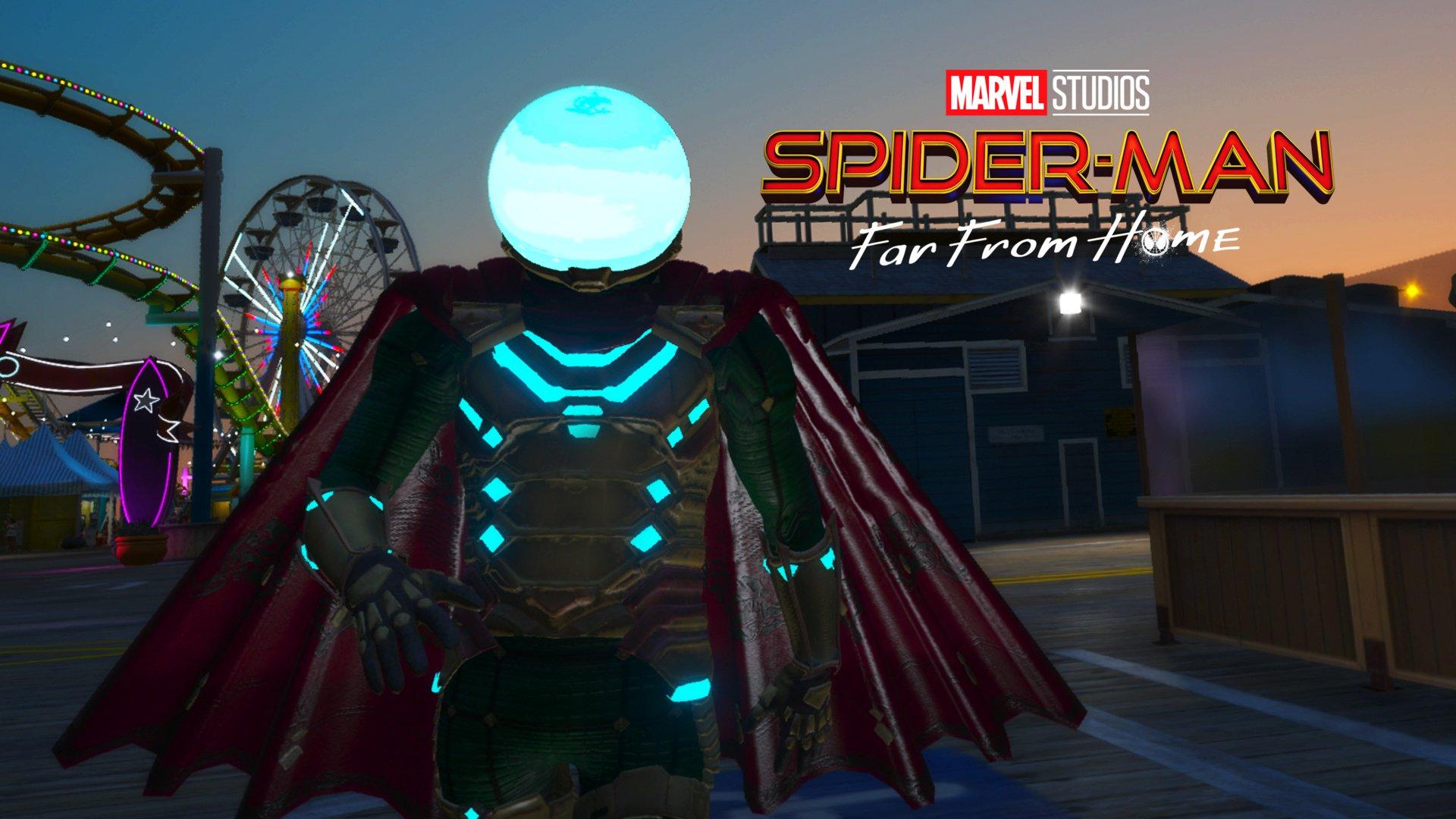 Mysterio In Spiderman Movie Wallpapers