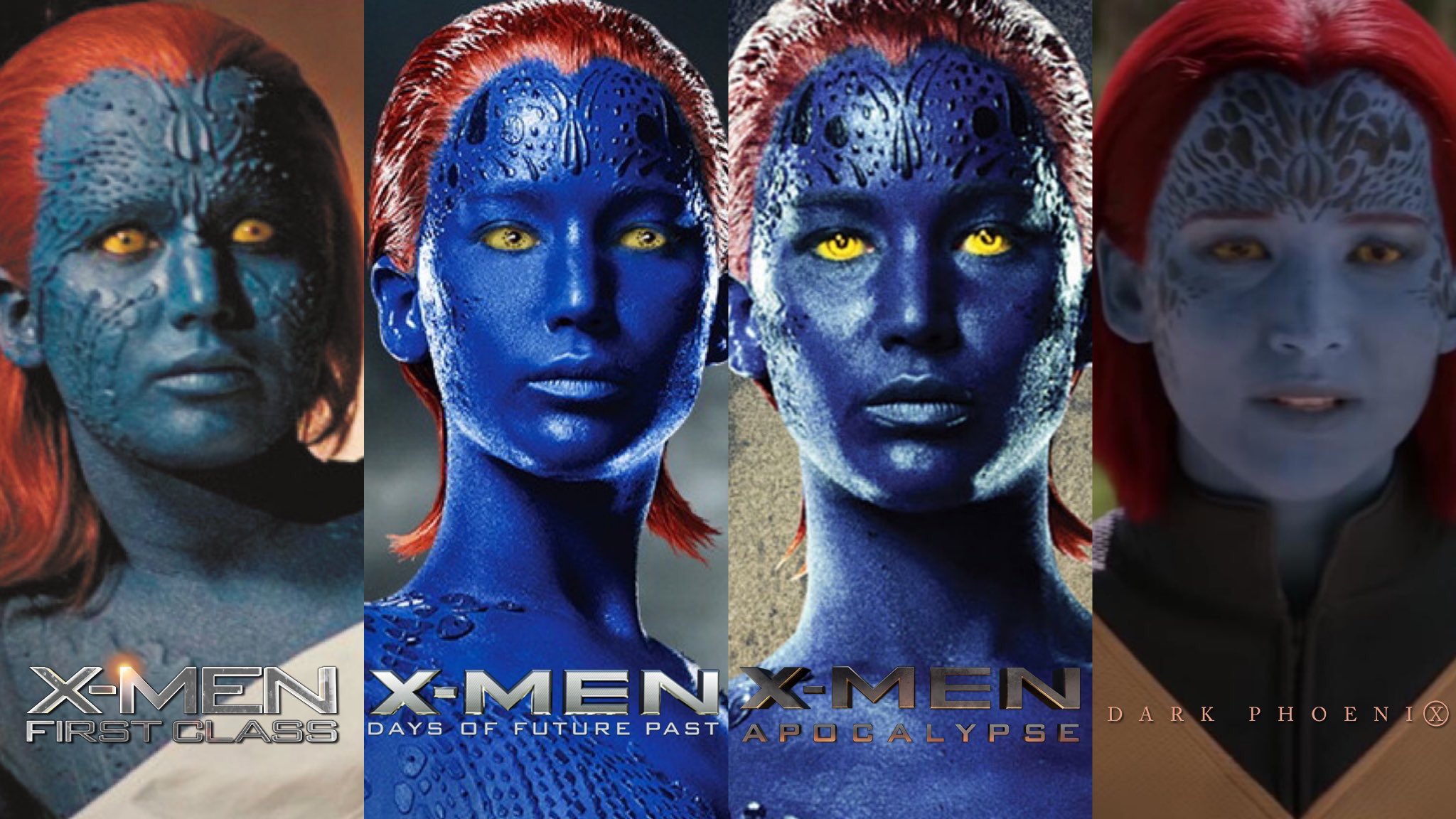 Mystique Jennifer Lawrence Dark Phoenix Wallpapers