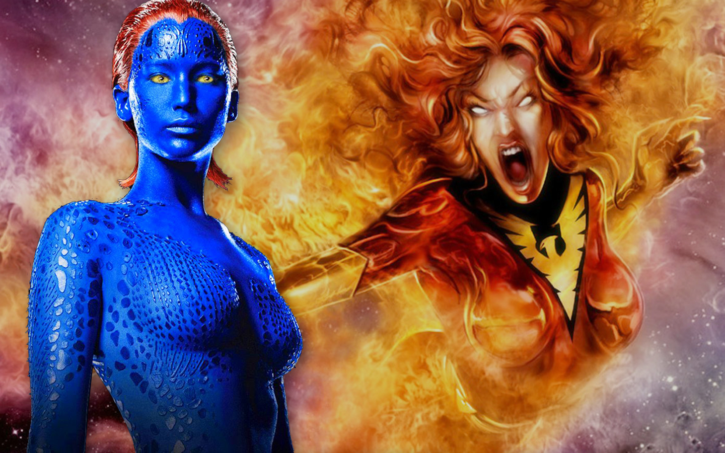 Mystique Jennifer Lawrence Dark Phoenix Wallpapers