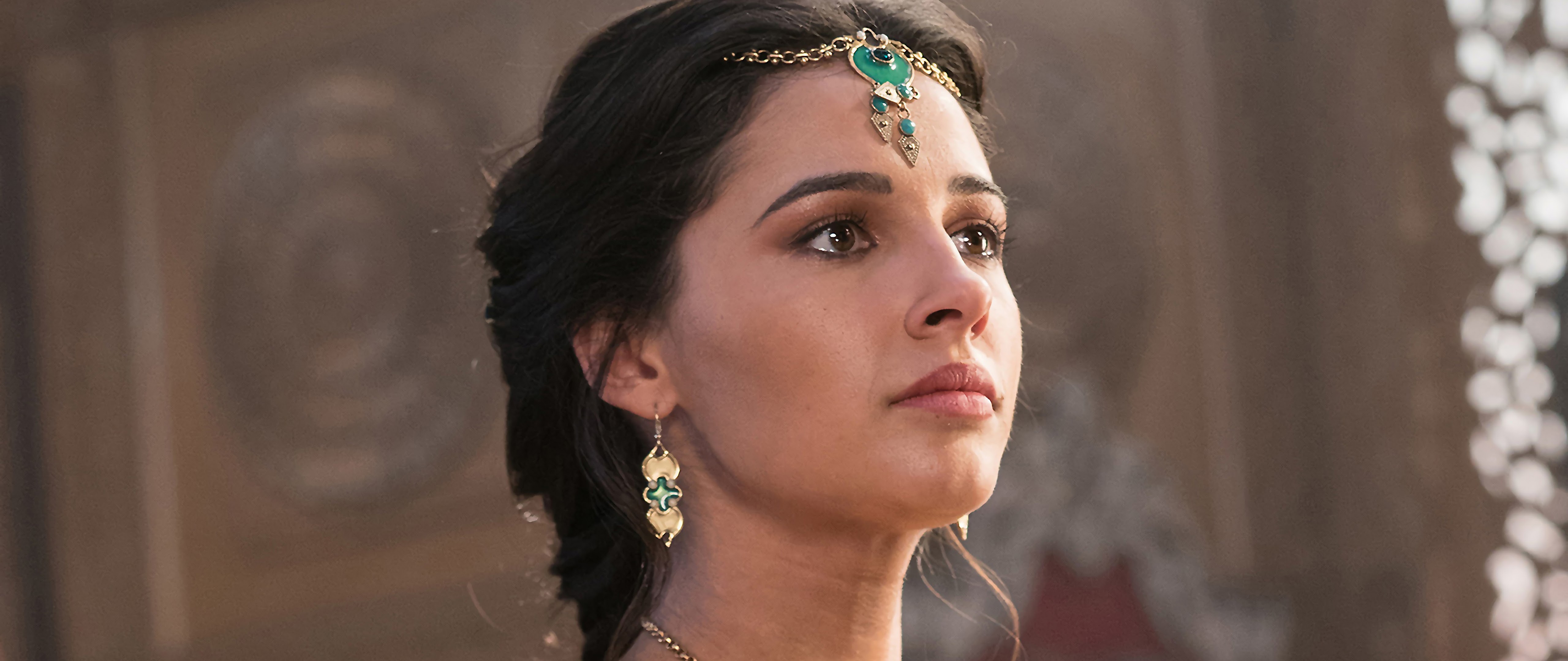 Naomi Scott As Jasmine In Aladdin Movie Wallpapers