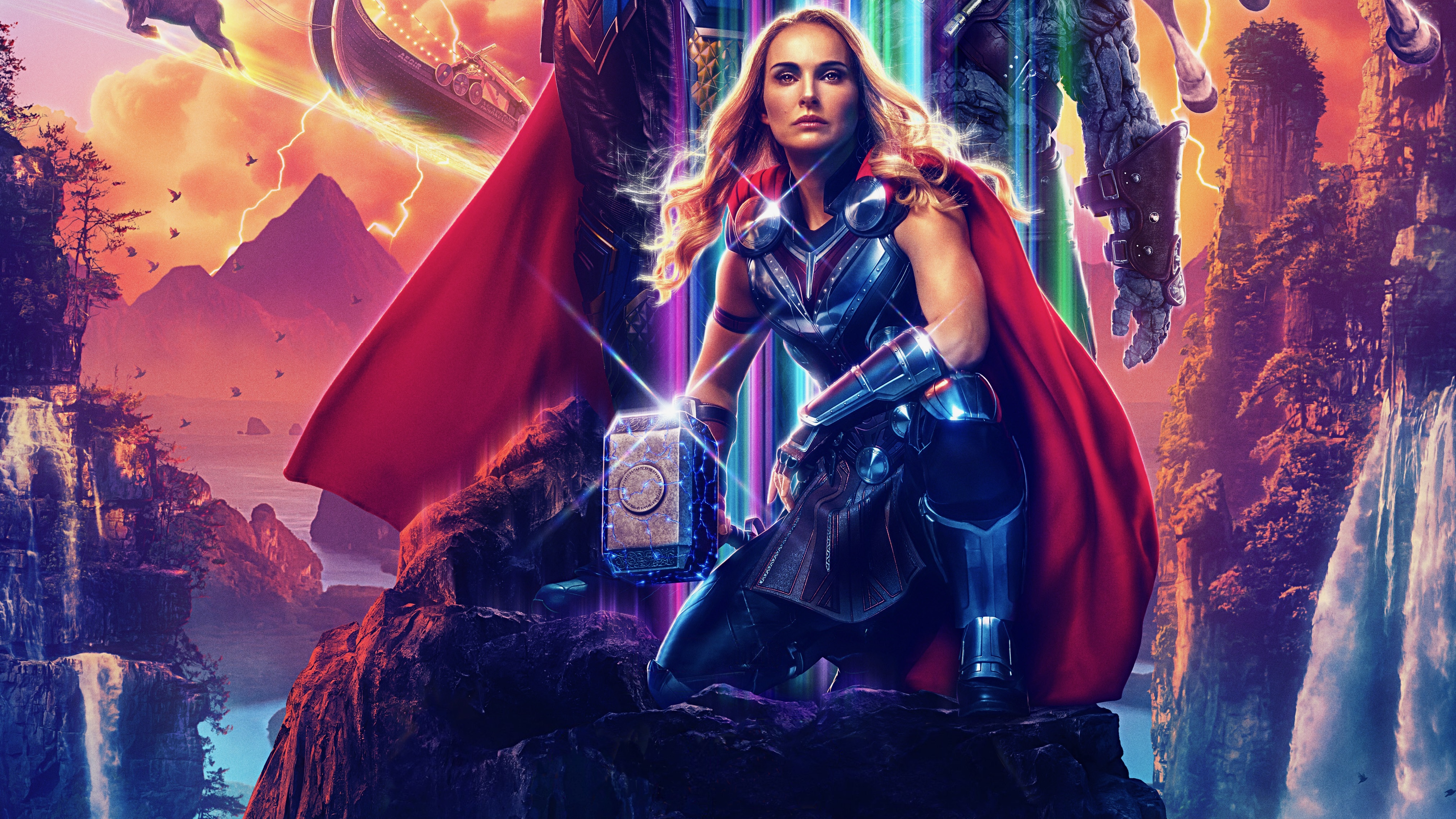 Natalie Portman As Lady Thor Fanart Wallpapers