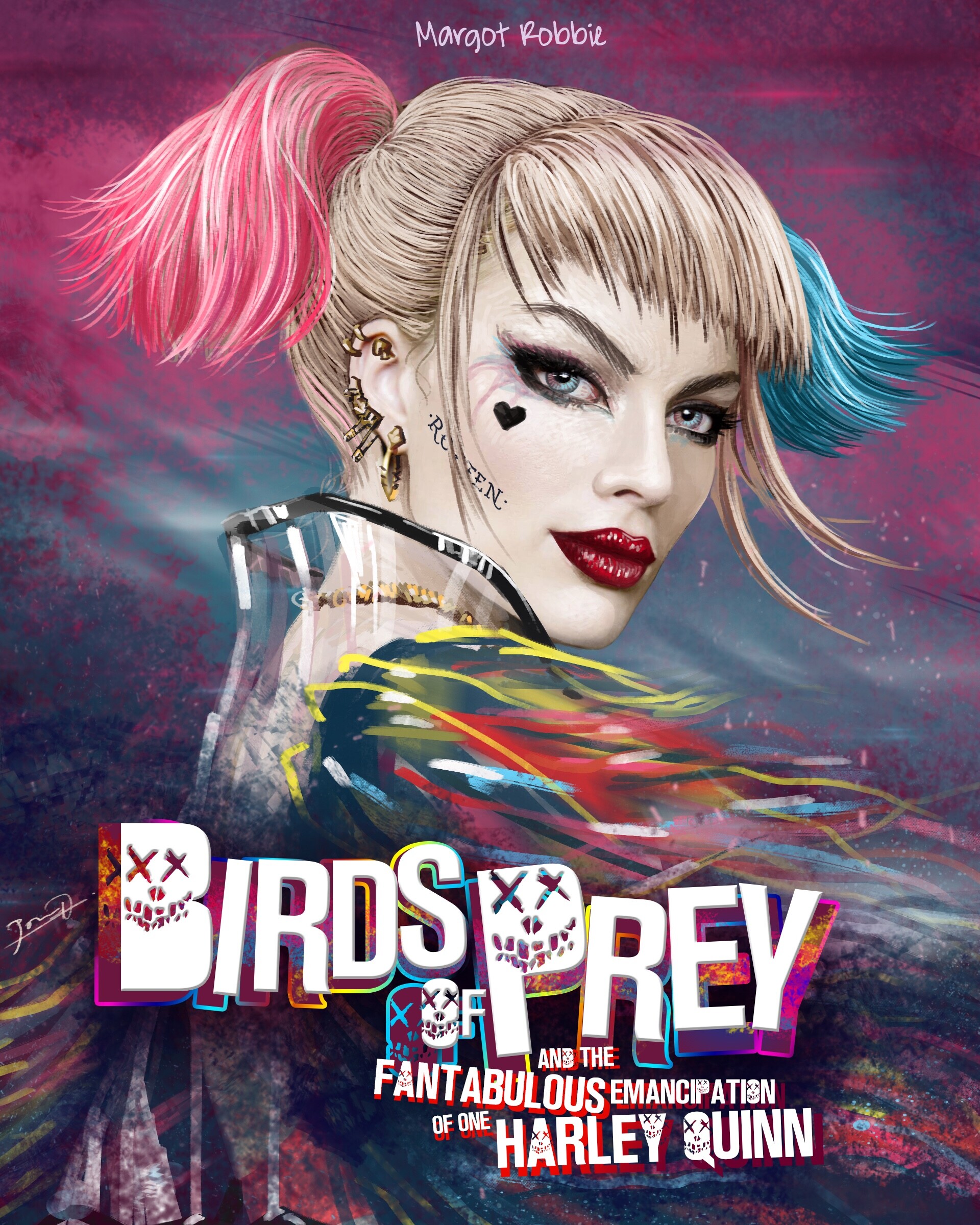 New Birds Of Prey Poster Wallpapers