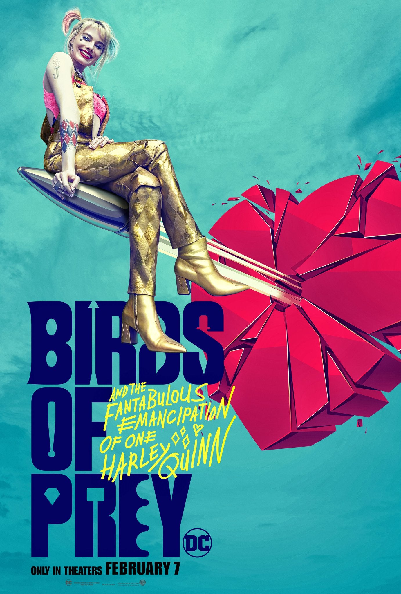 New Birds Of Prey Poster Wallpapers