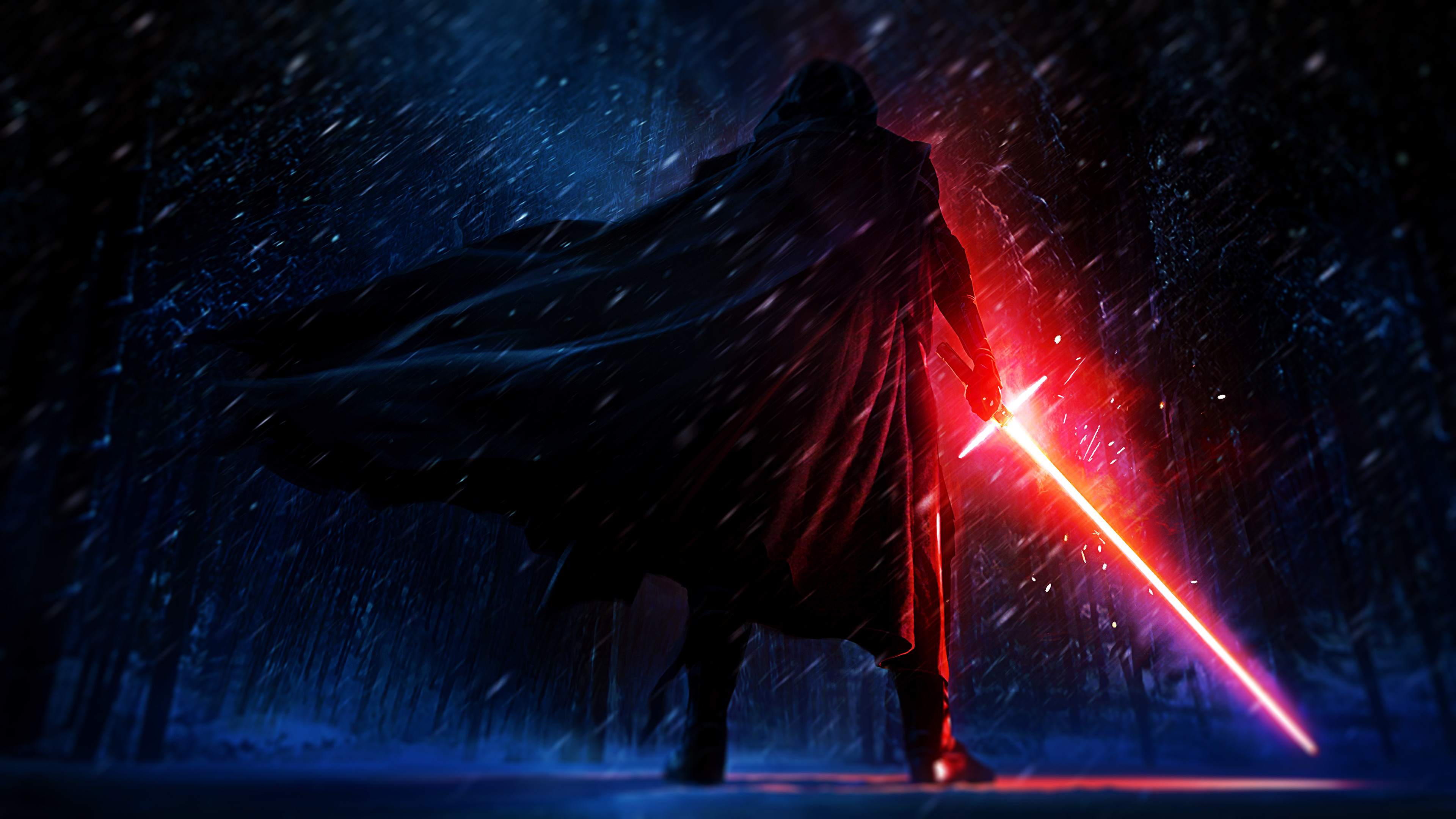 New Kylo Ren 4K Art Wallpapers