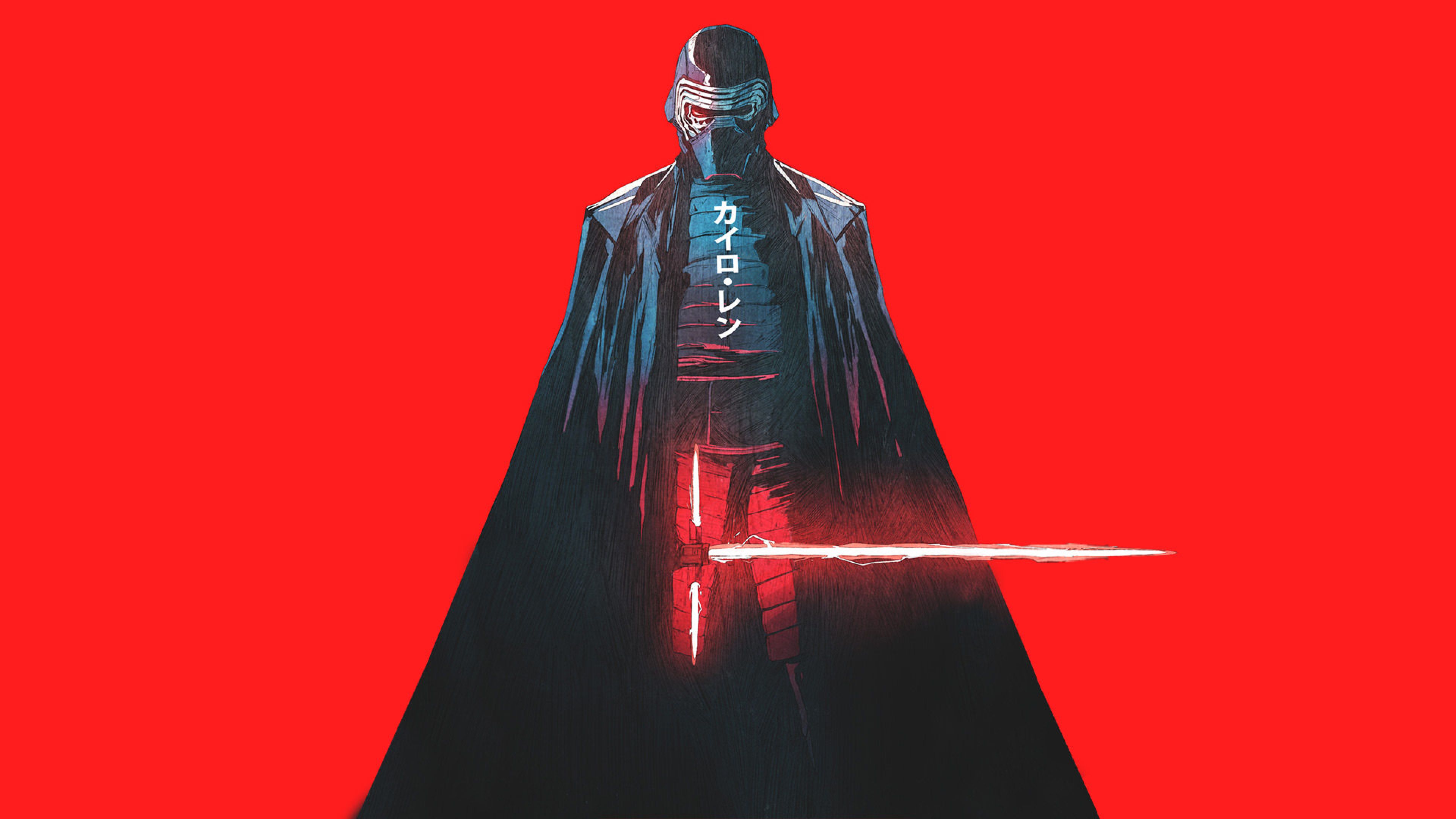 New Kylo Ren 4K Art Wallpapers