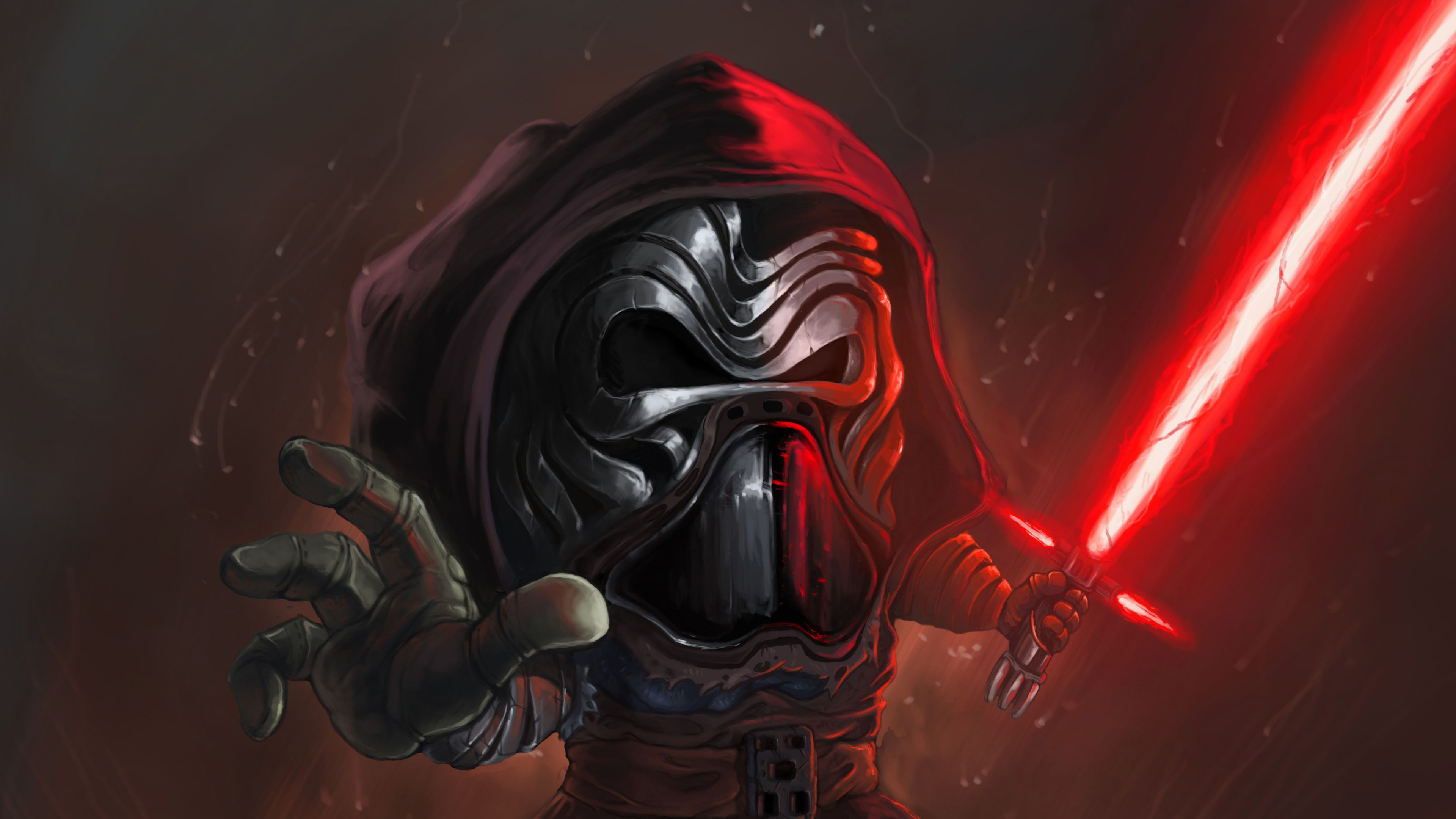 New Kylo Ren 4K Art Wallpapers