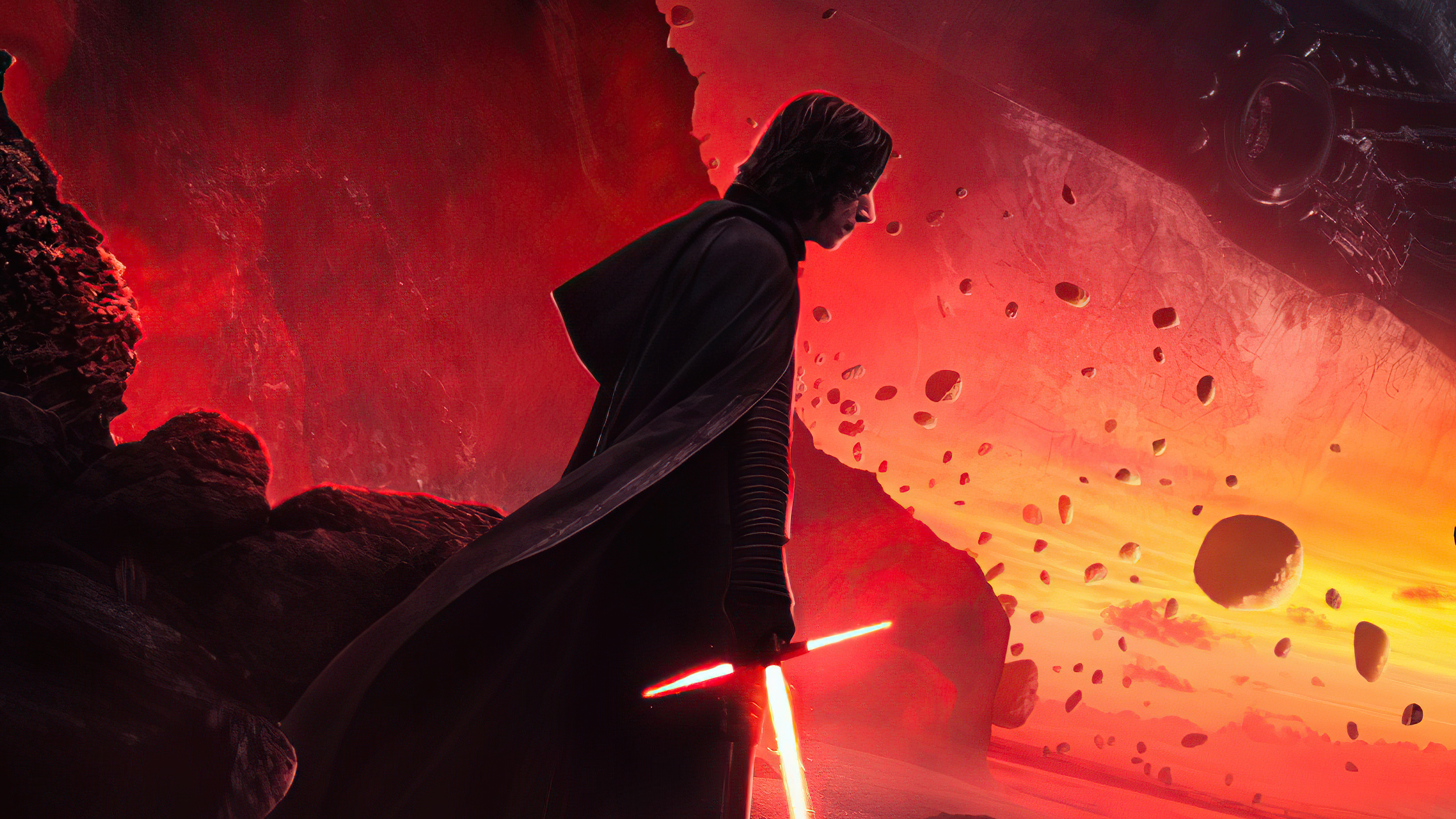 New Kylo Ren 4K Art Wallpapers