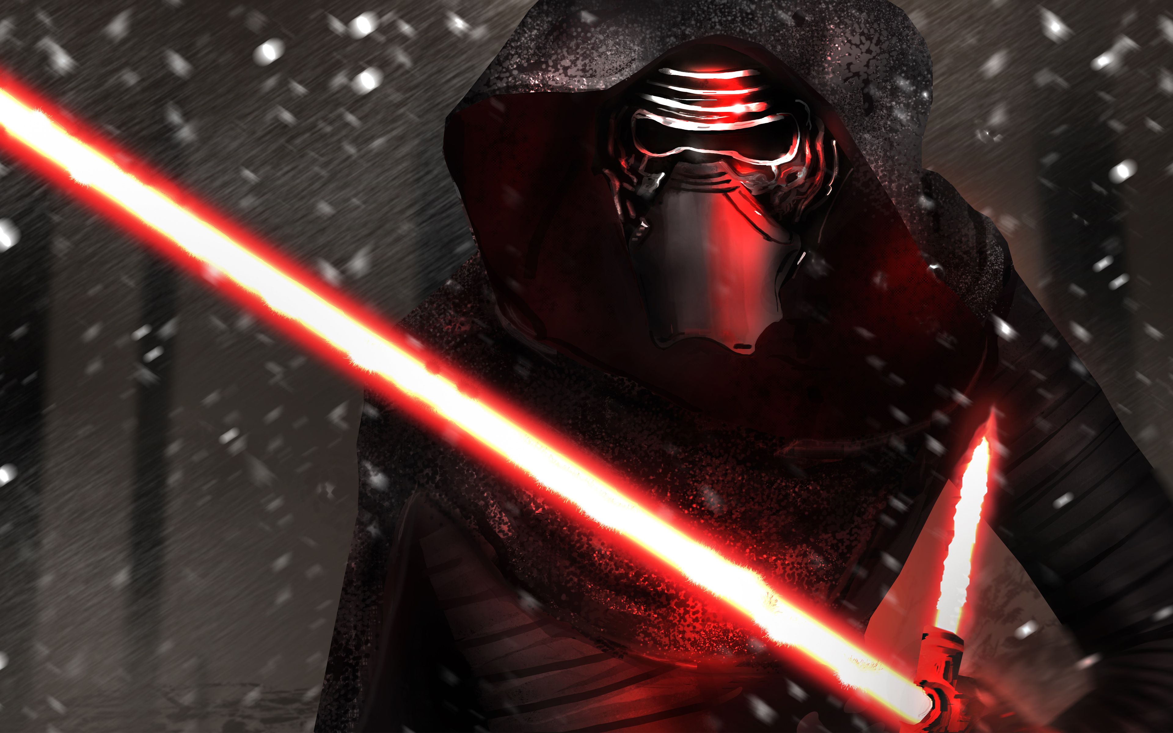 New Kylo Ren 4K Art Wallpapers