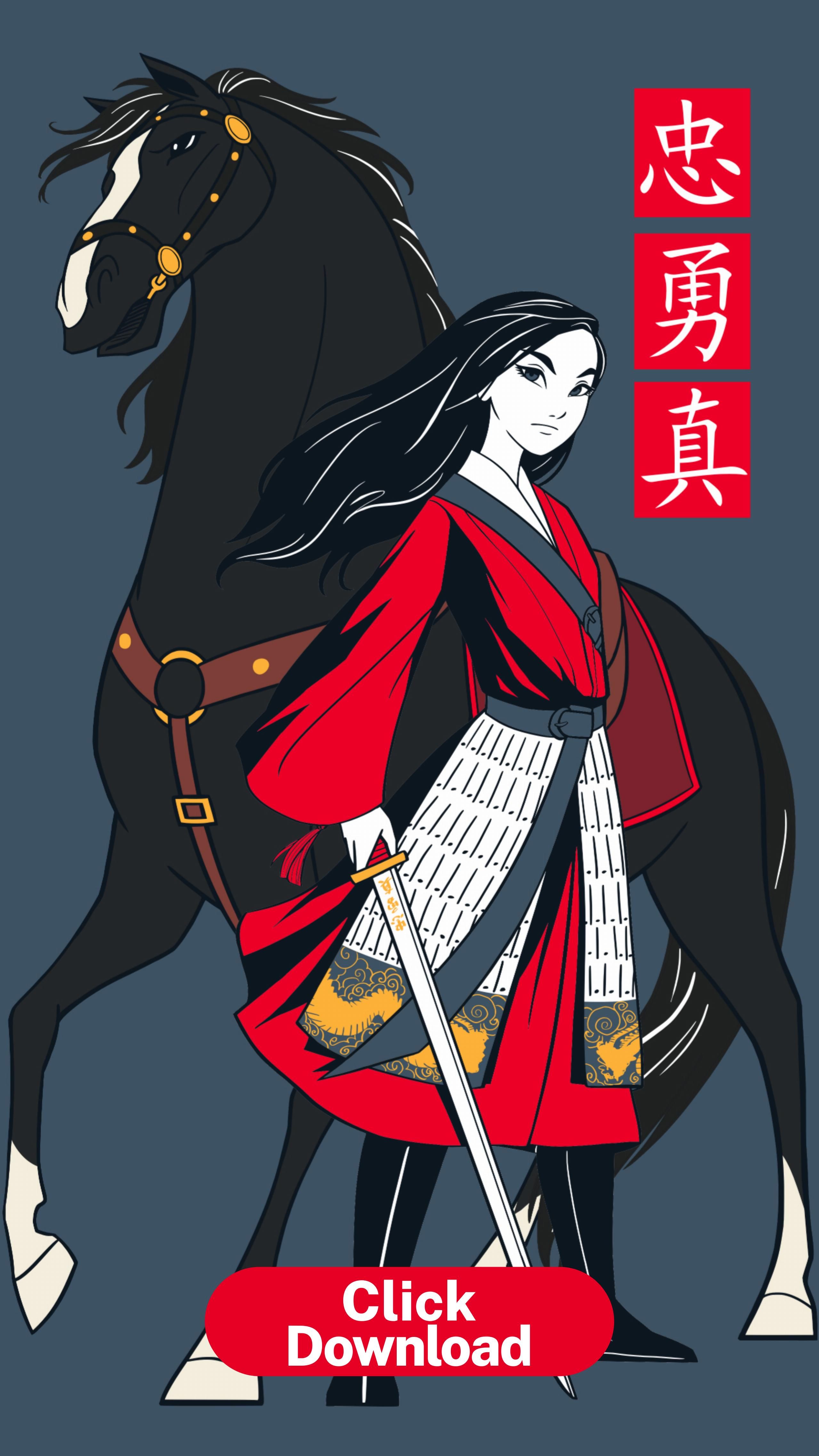 New Mulan Fan Art Wallpapers