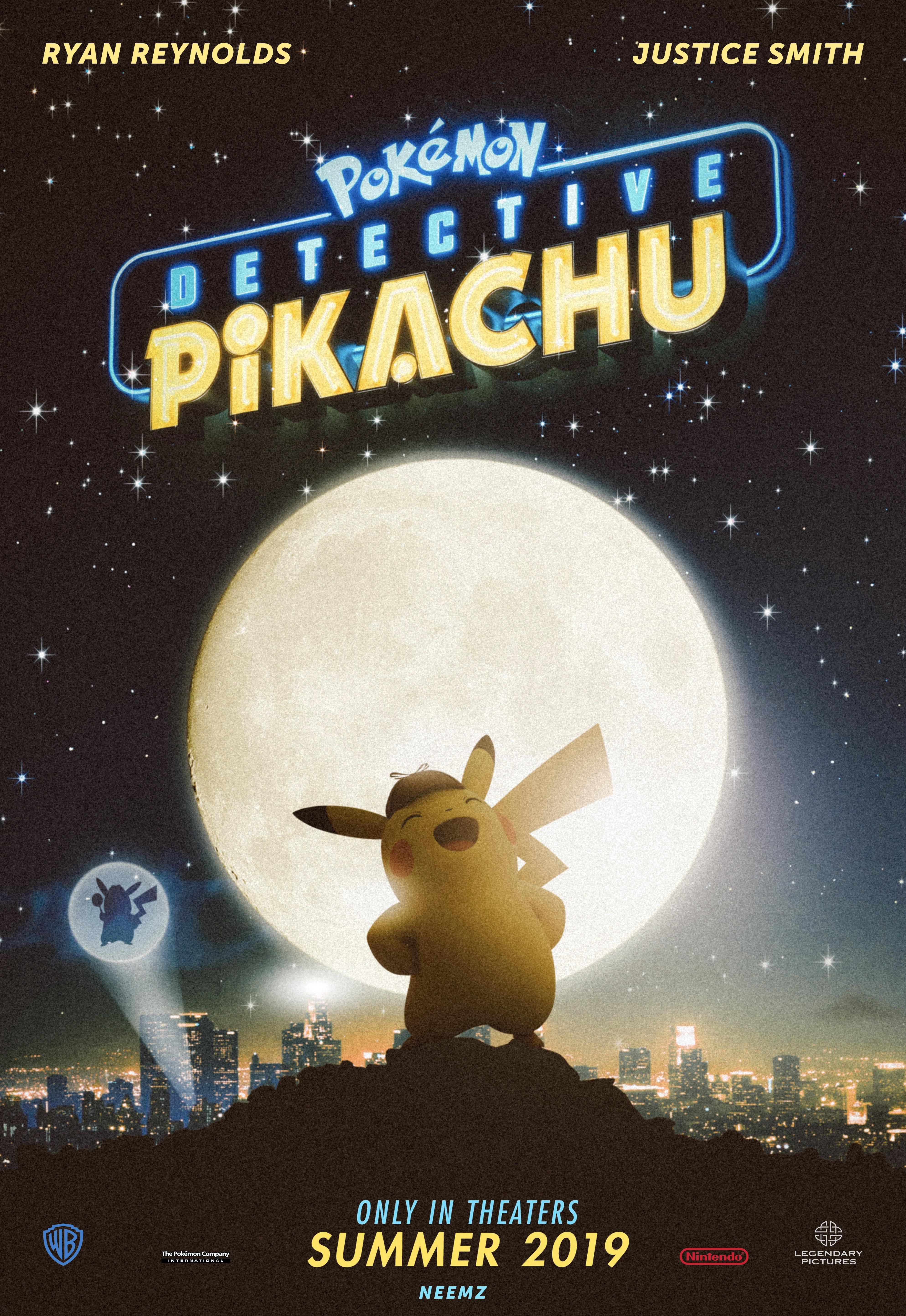 New Pokemon Detective Pikachu Movie Poster Wallpapers