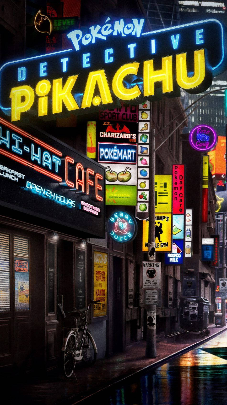 New Pokemon Detective Pikachu Movie Poster Wallpapers