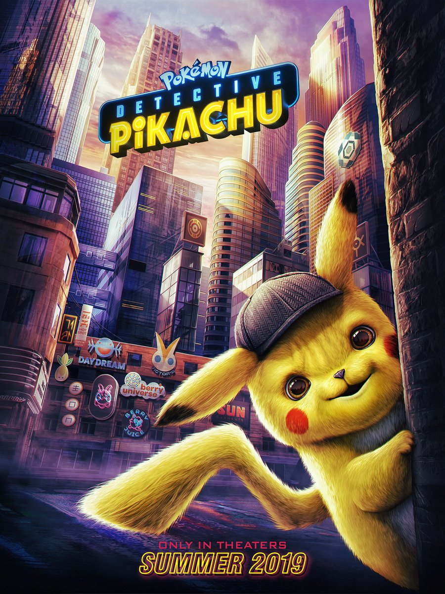 New Pokemon Detective Pikachu Movie Poster Wallpapers