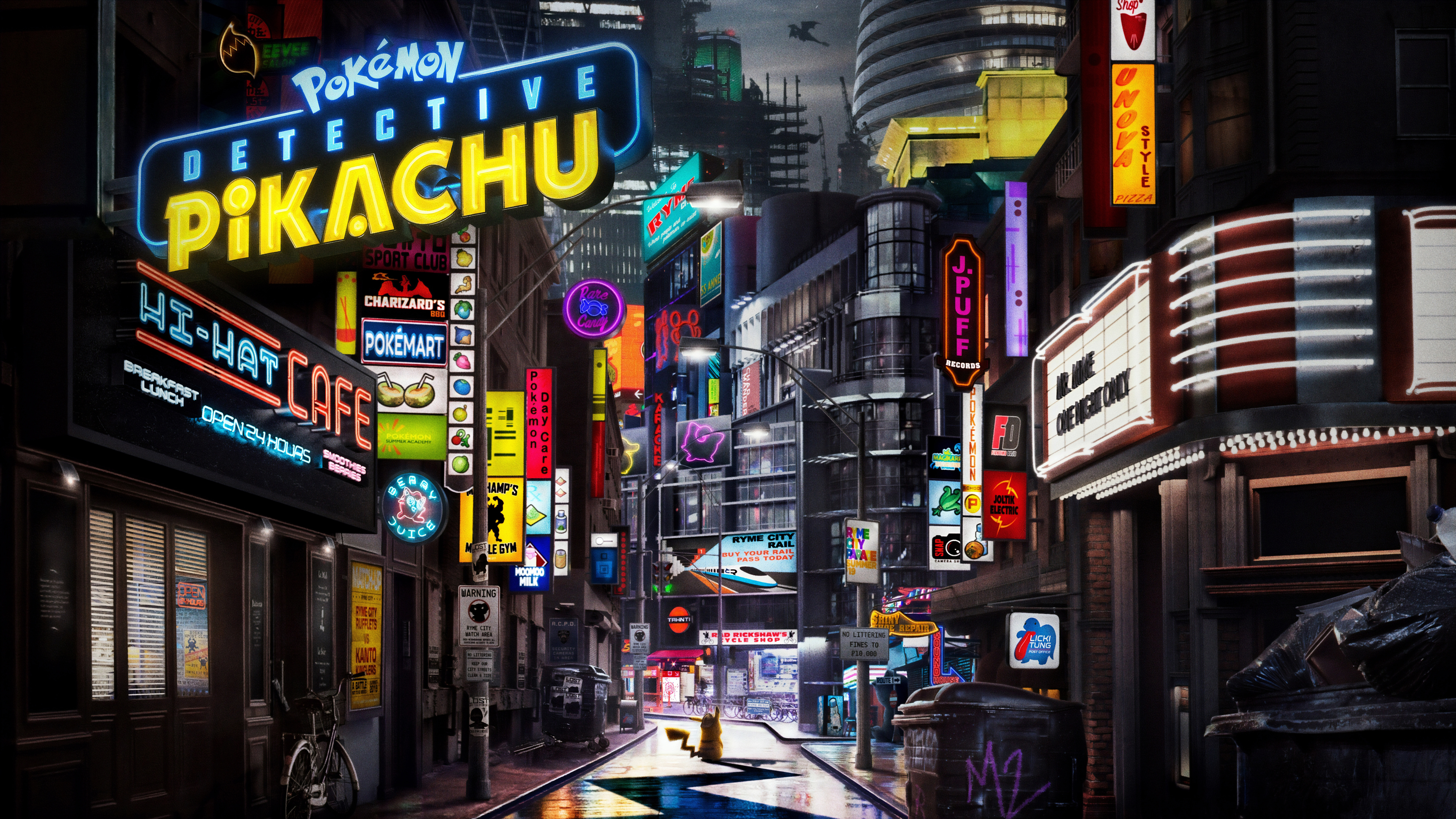 New Pokemon Detective Pikachu Movie Poster Wallpapers